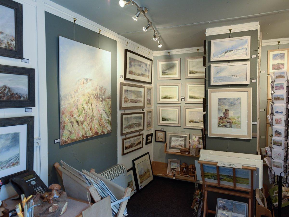 Gallery in a shed