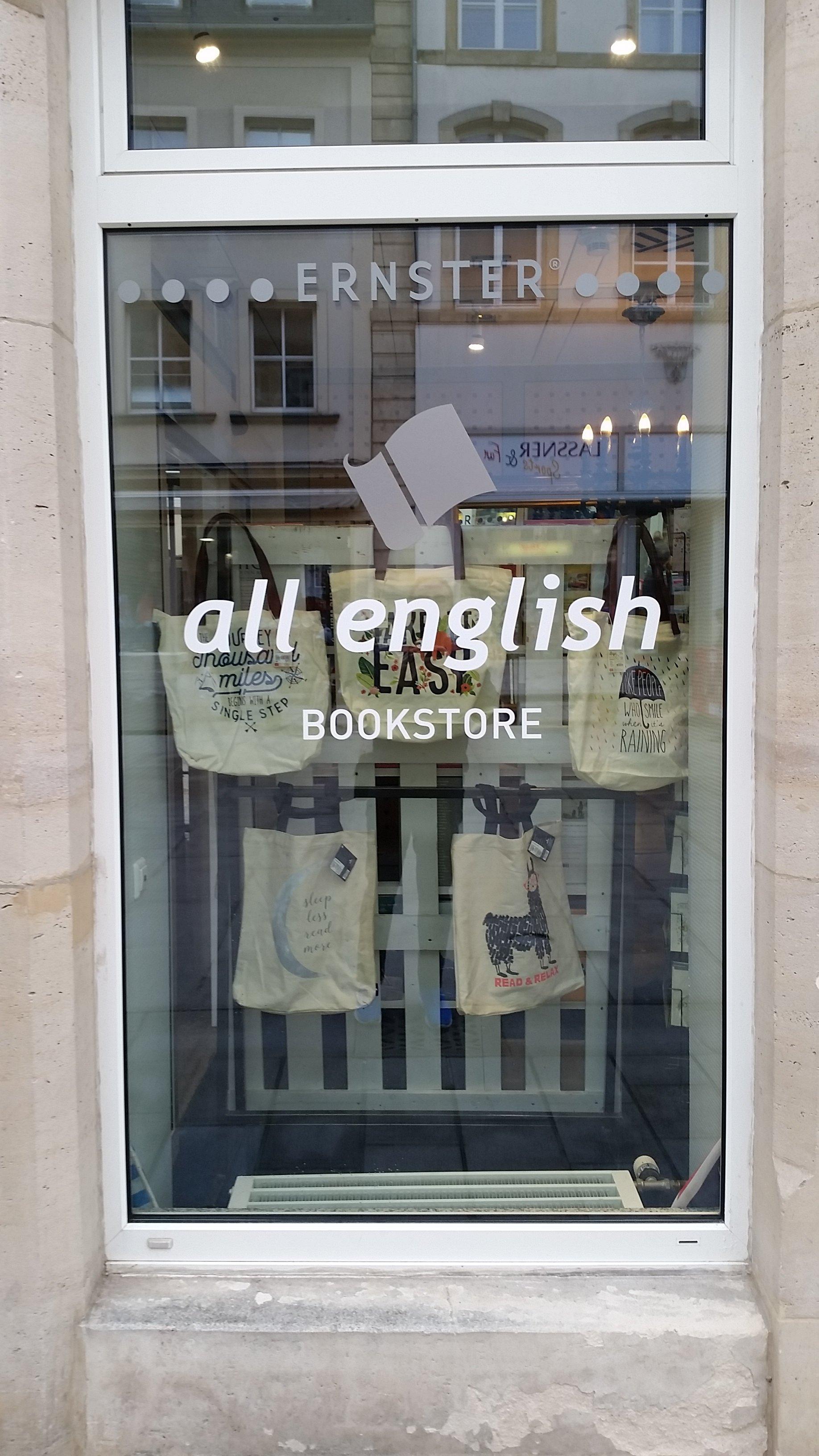 All English BOOKSTORE