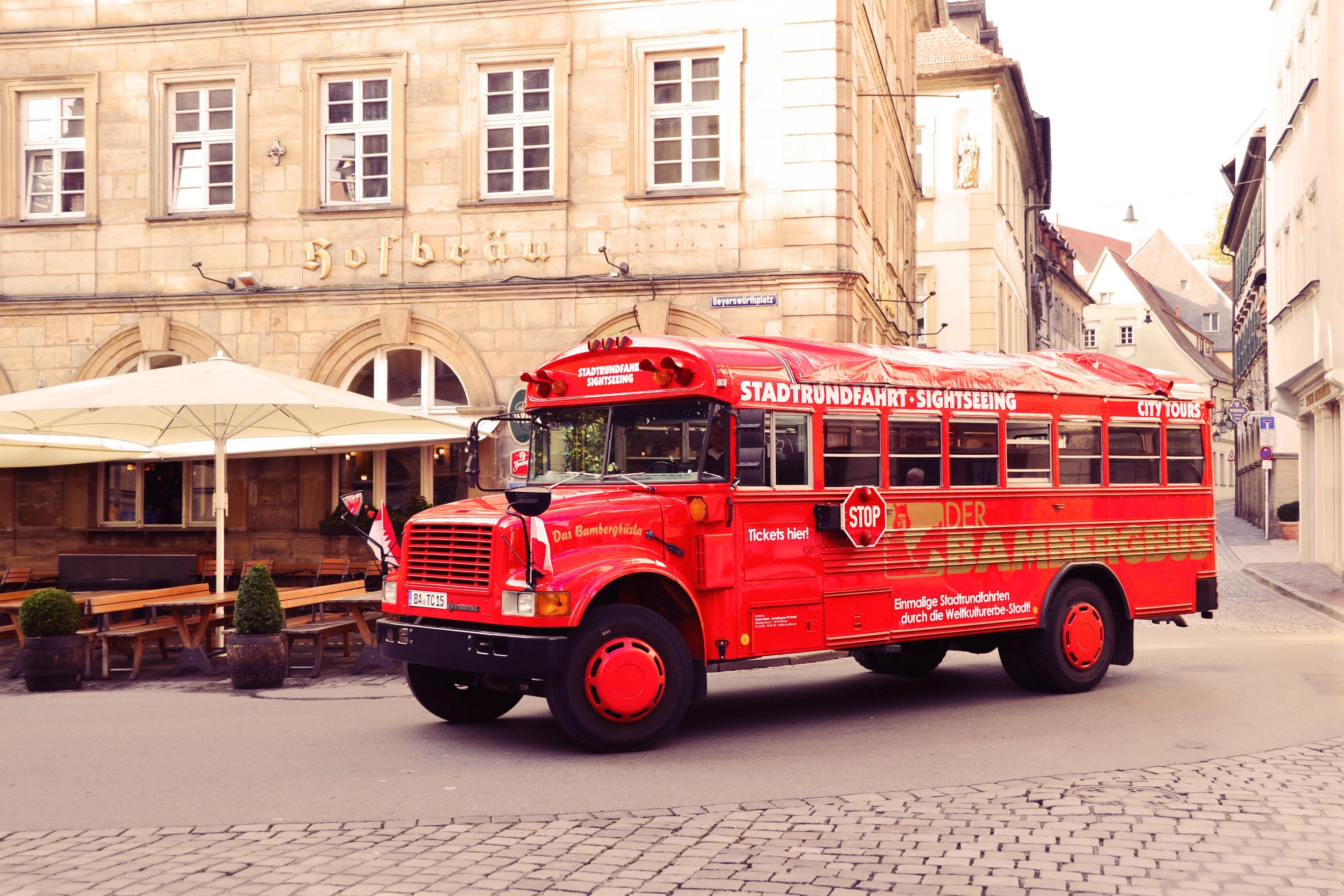 Der BAMBERGBUS - Hop on Hop off - Stadtrundfahrten