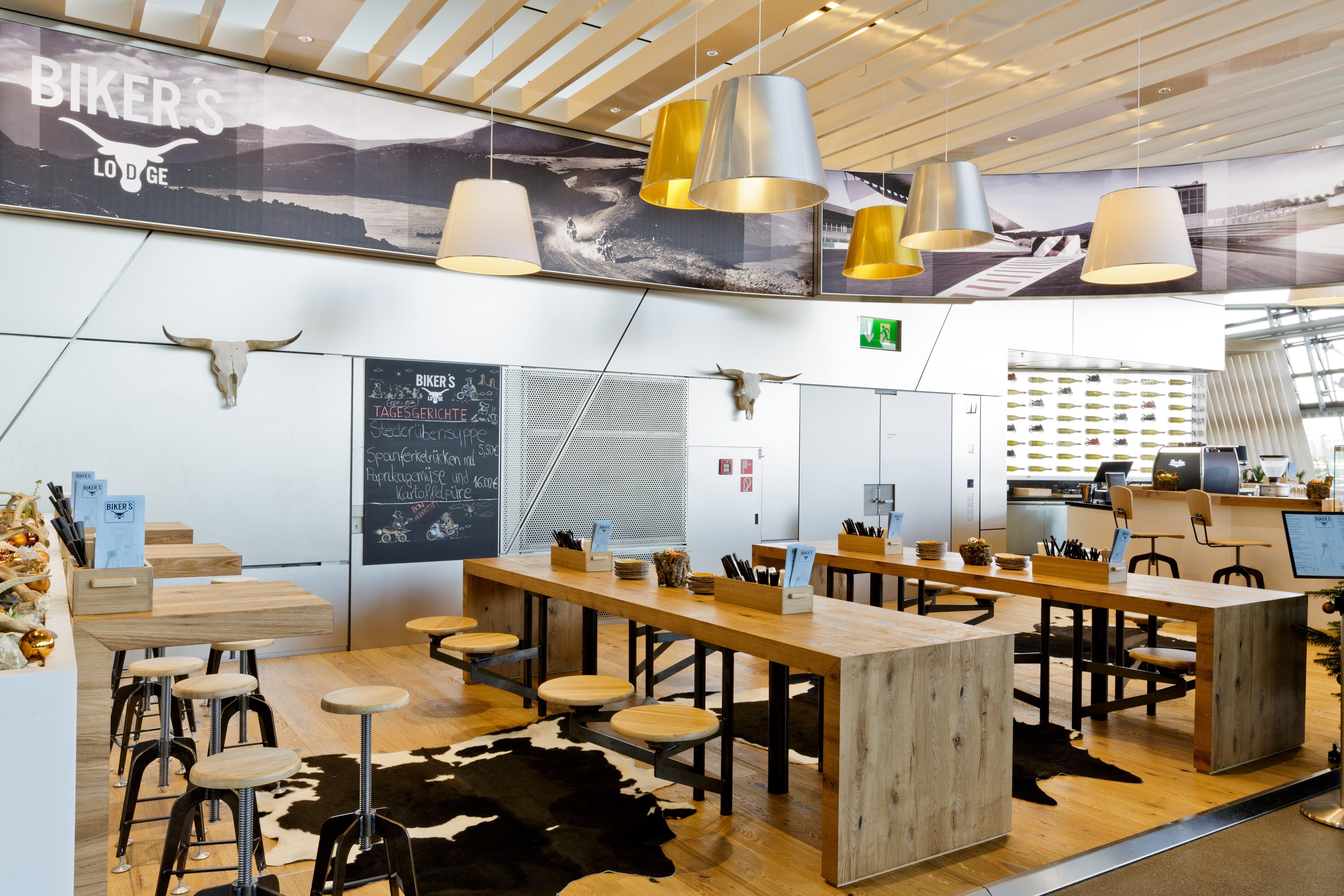 Biker's Lodge in der BMW Welt