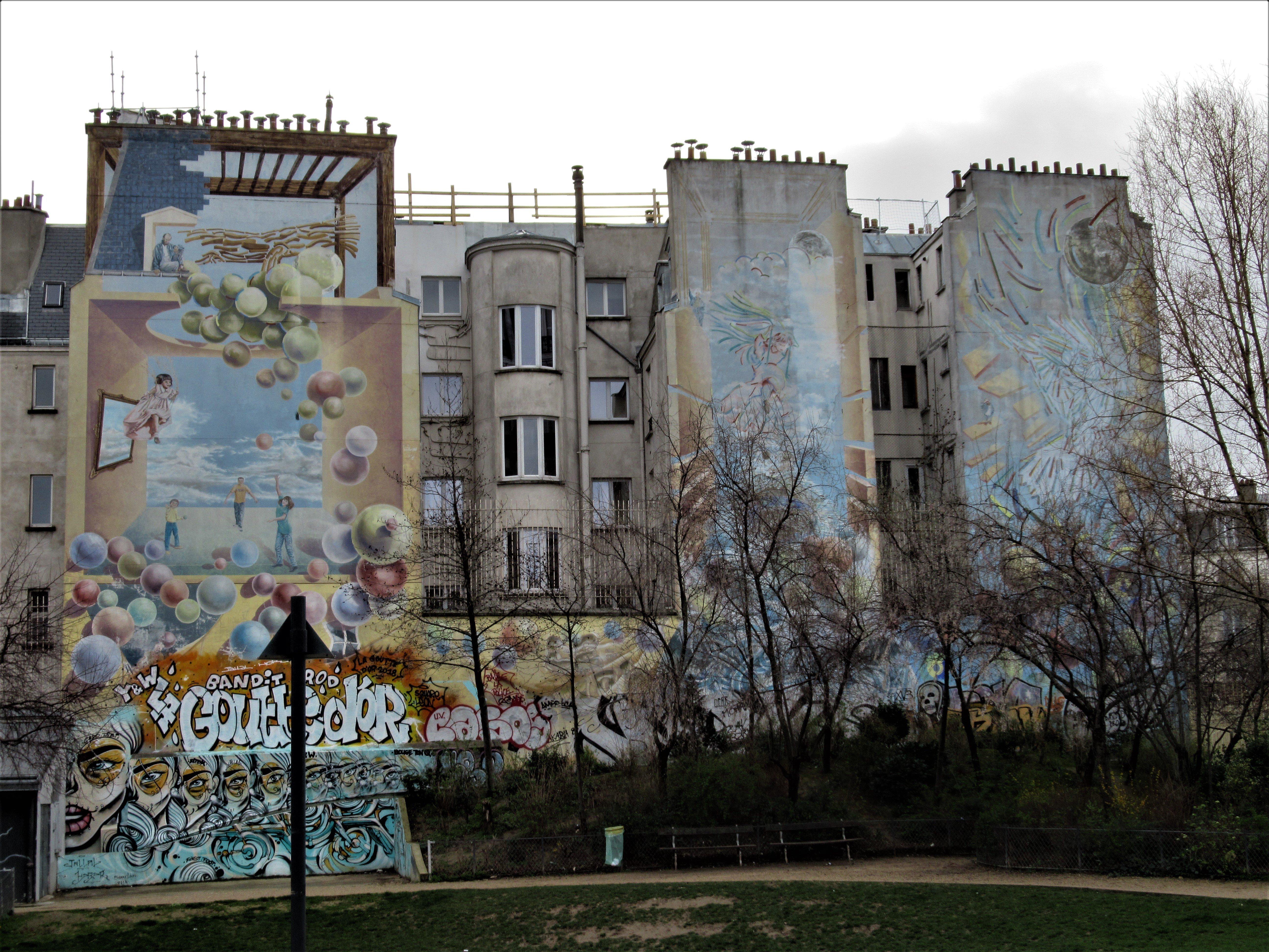 Fresque "Goutte d'or"