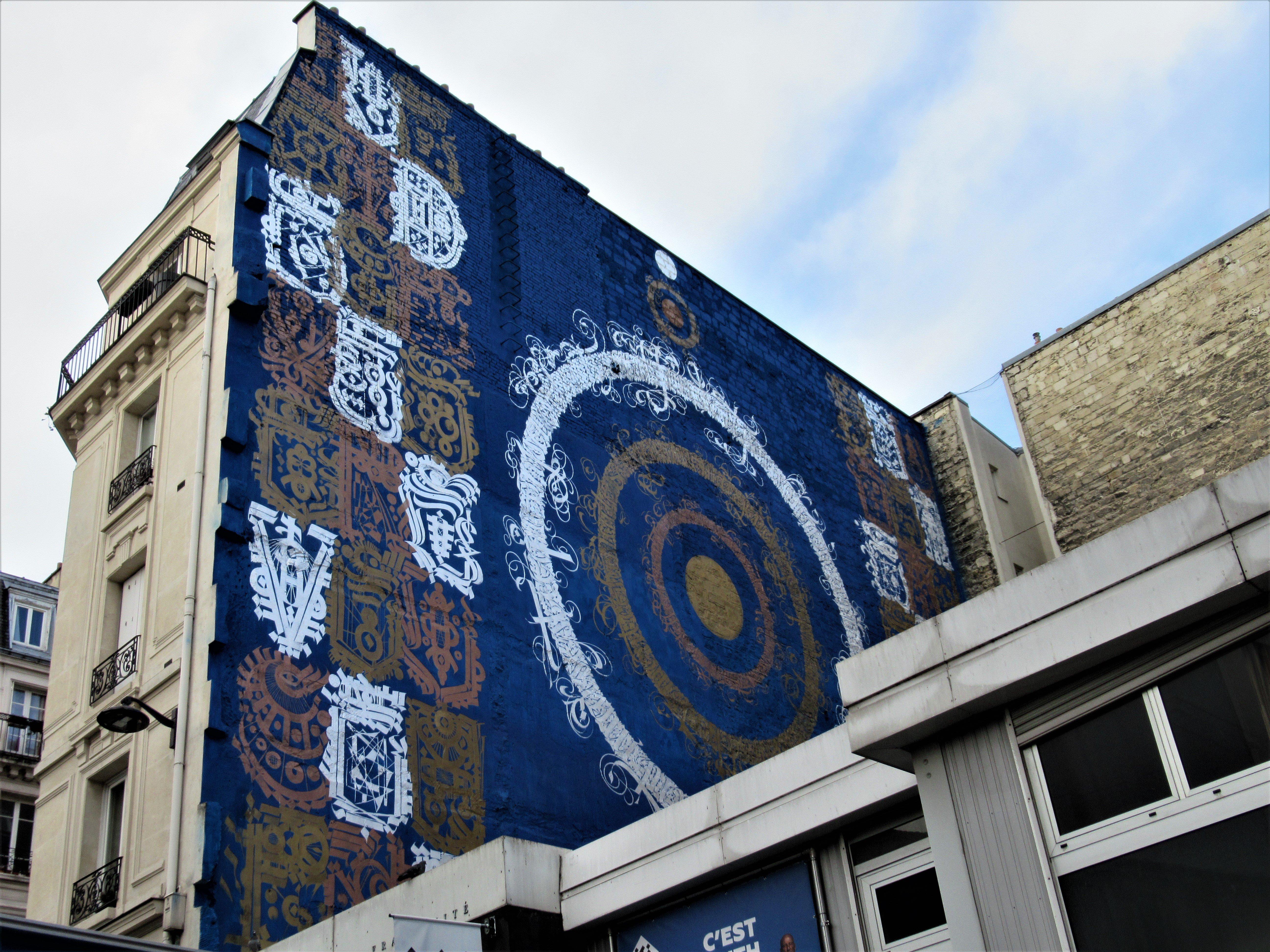 Fresque "Calligraphie-02"