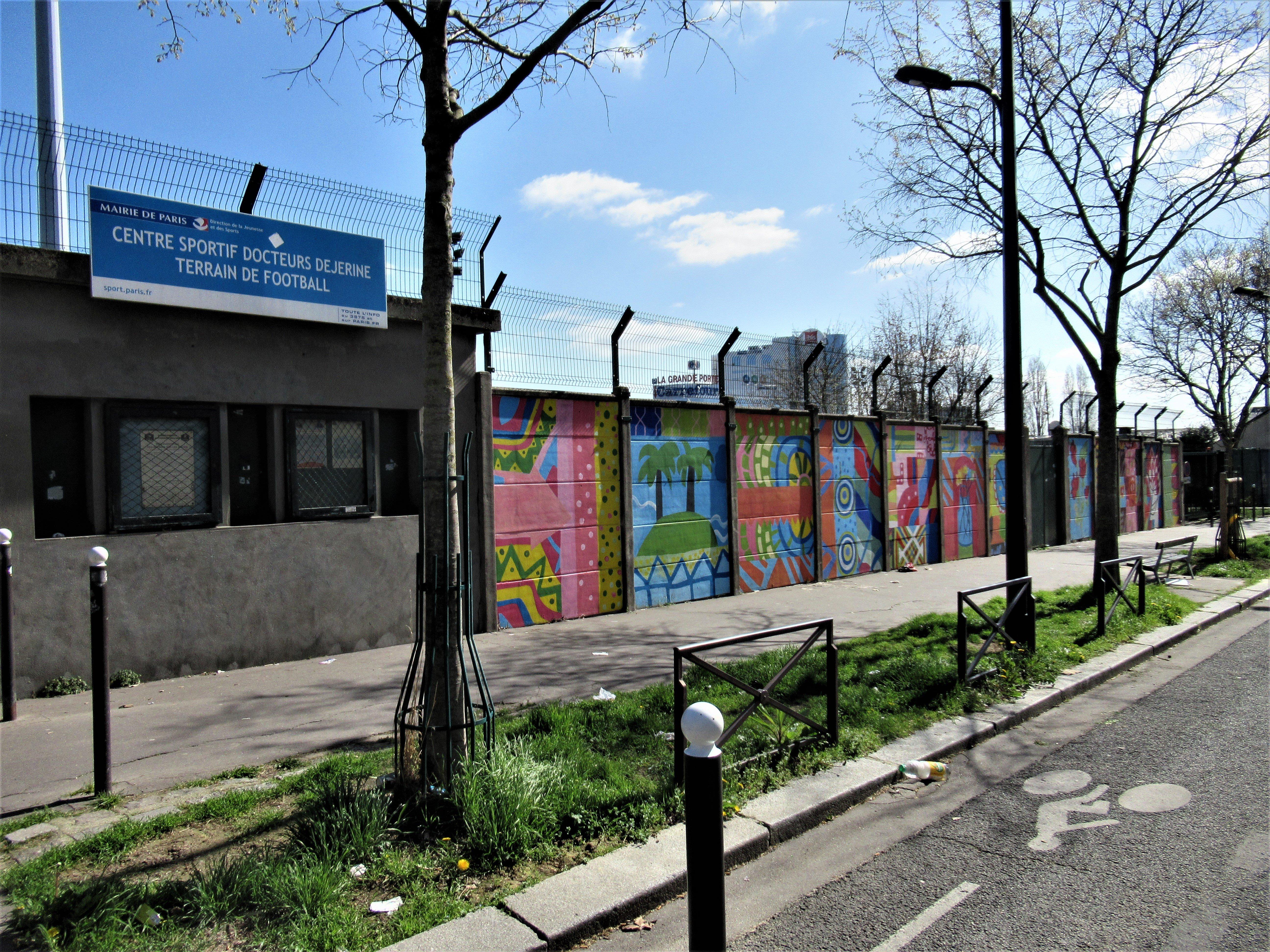 Fresque "HAFB, Ma vie en couleur"