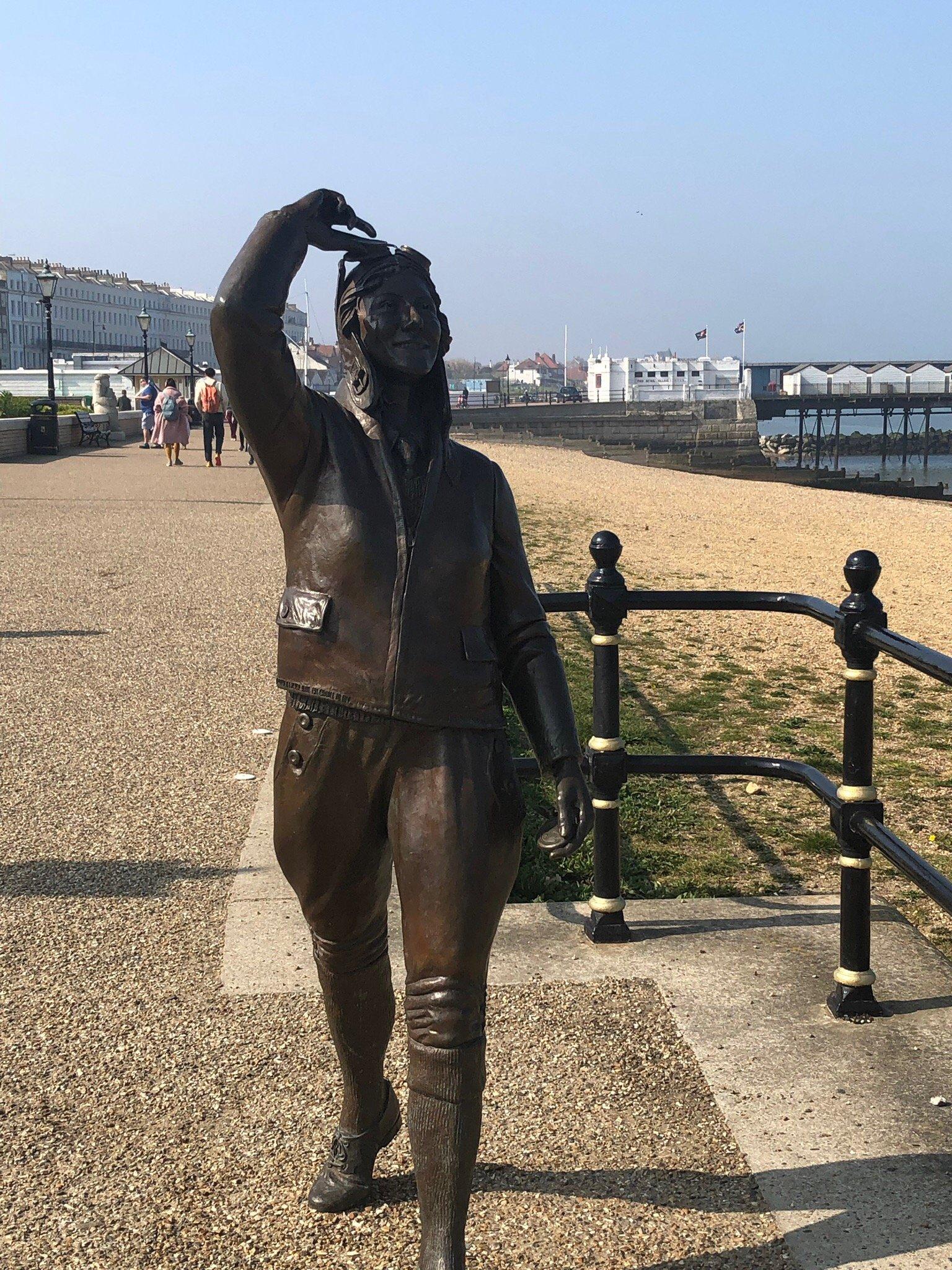 Amy Johnson Statue