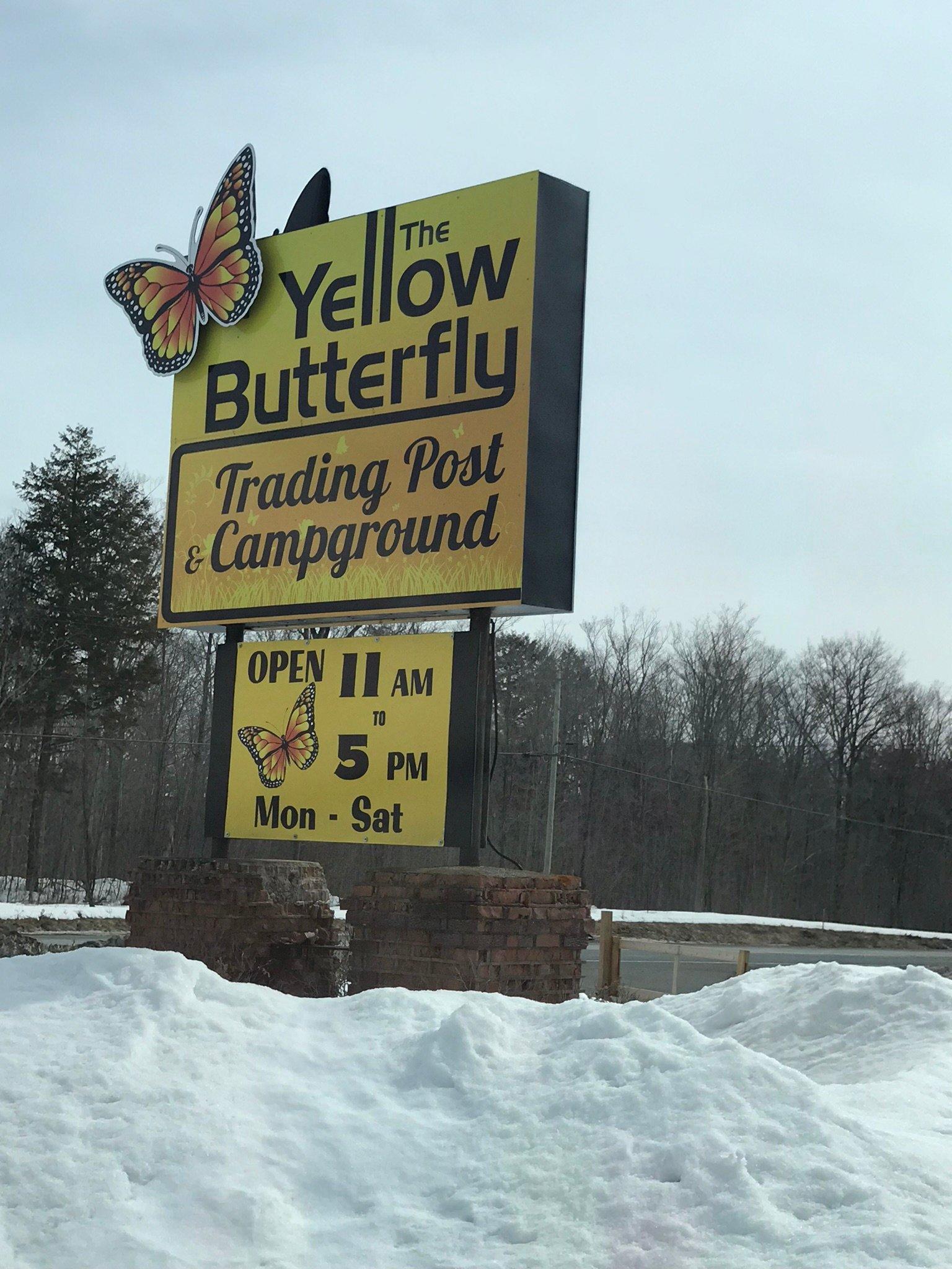 Yellow Butterfly Trading Post