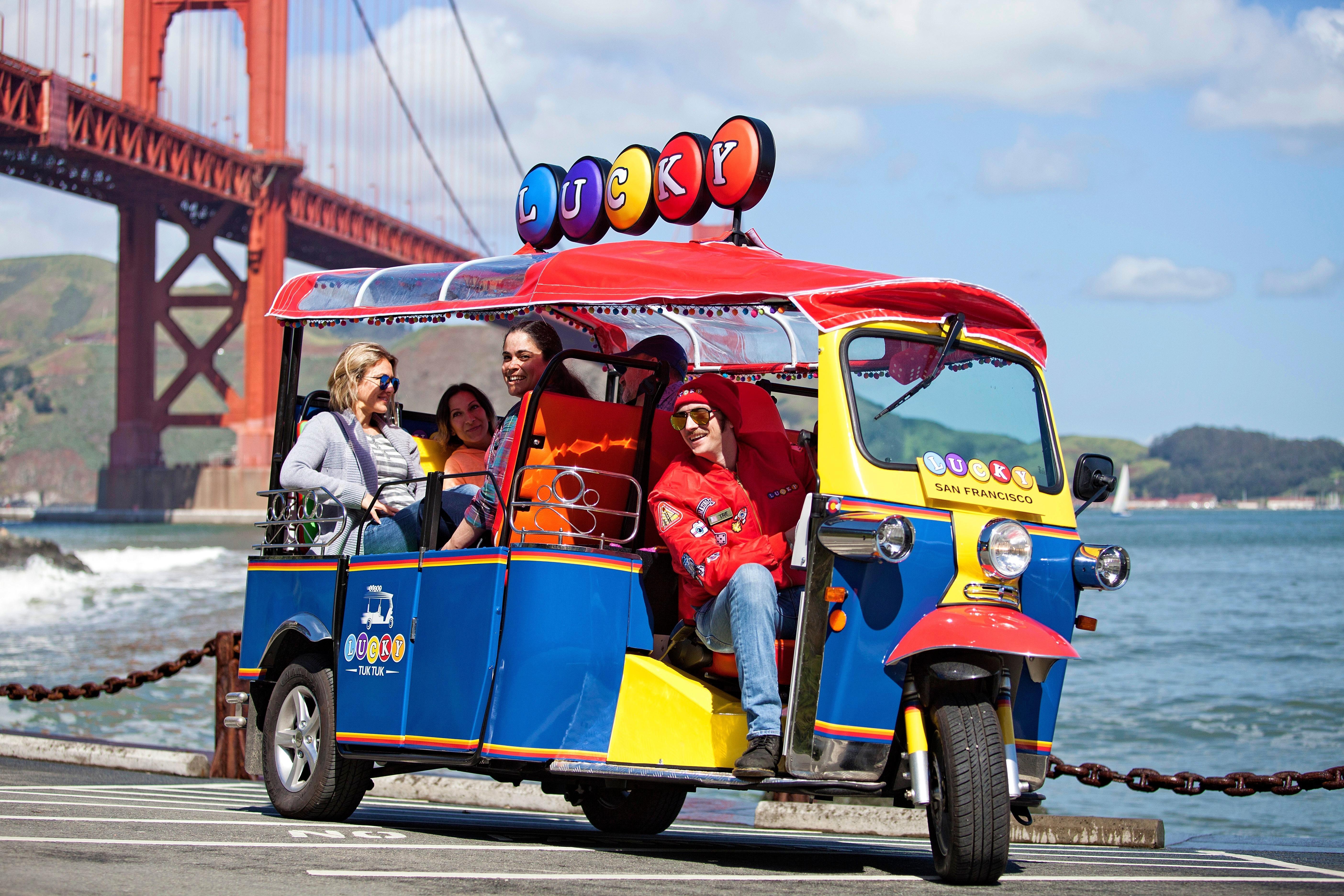 Lucky Tuk Tuk Private Tours San Francisco