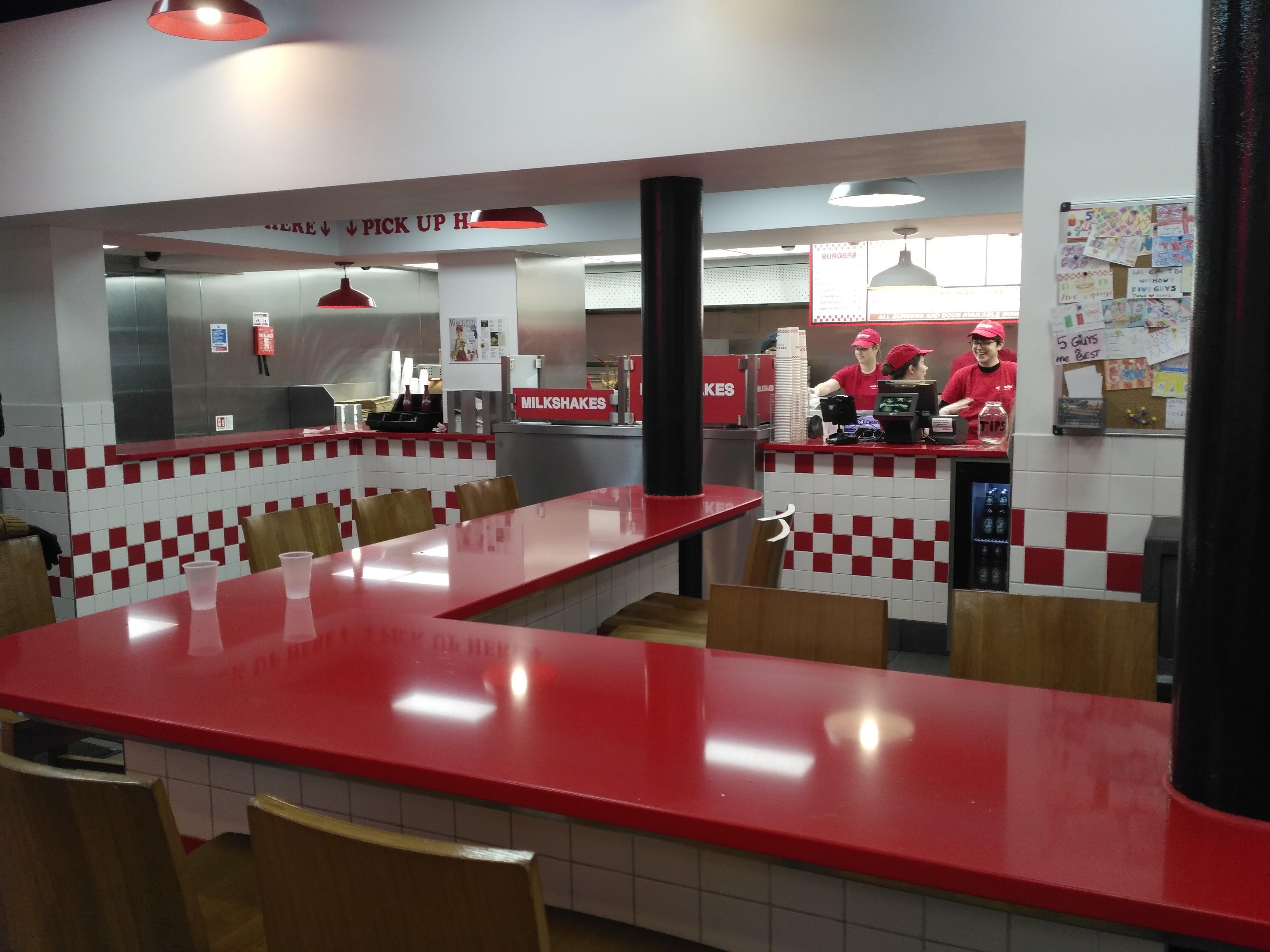 Five Guys Charing Cross