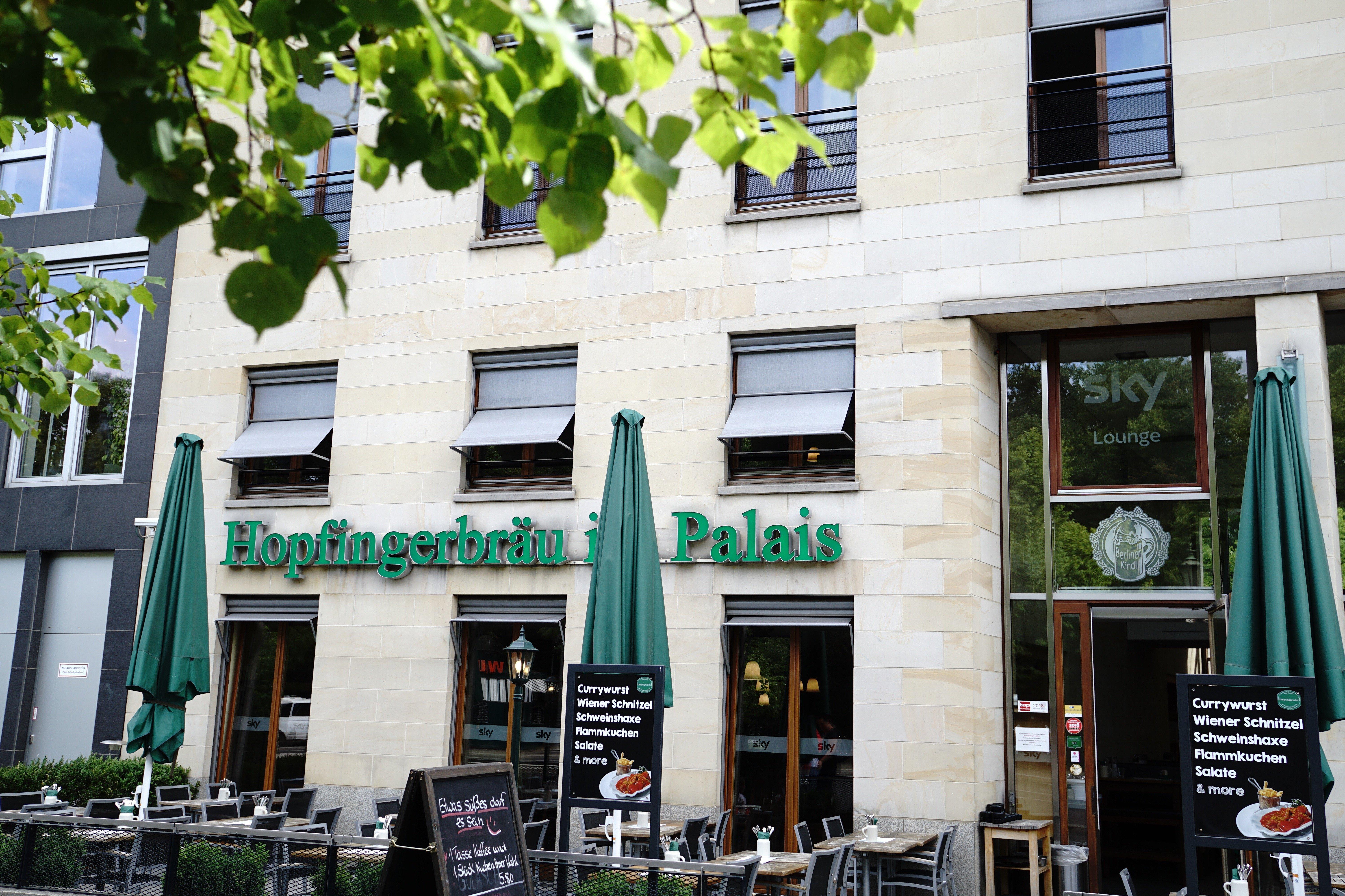 Hopfingerbrau am Brandenburger Tor