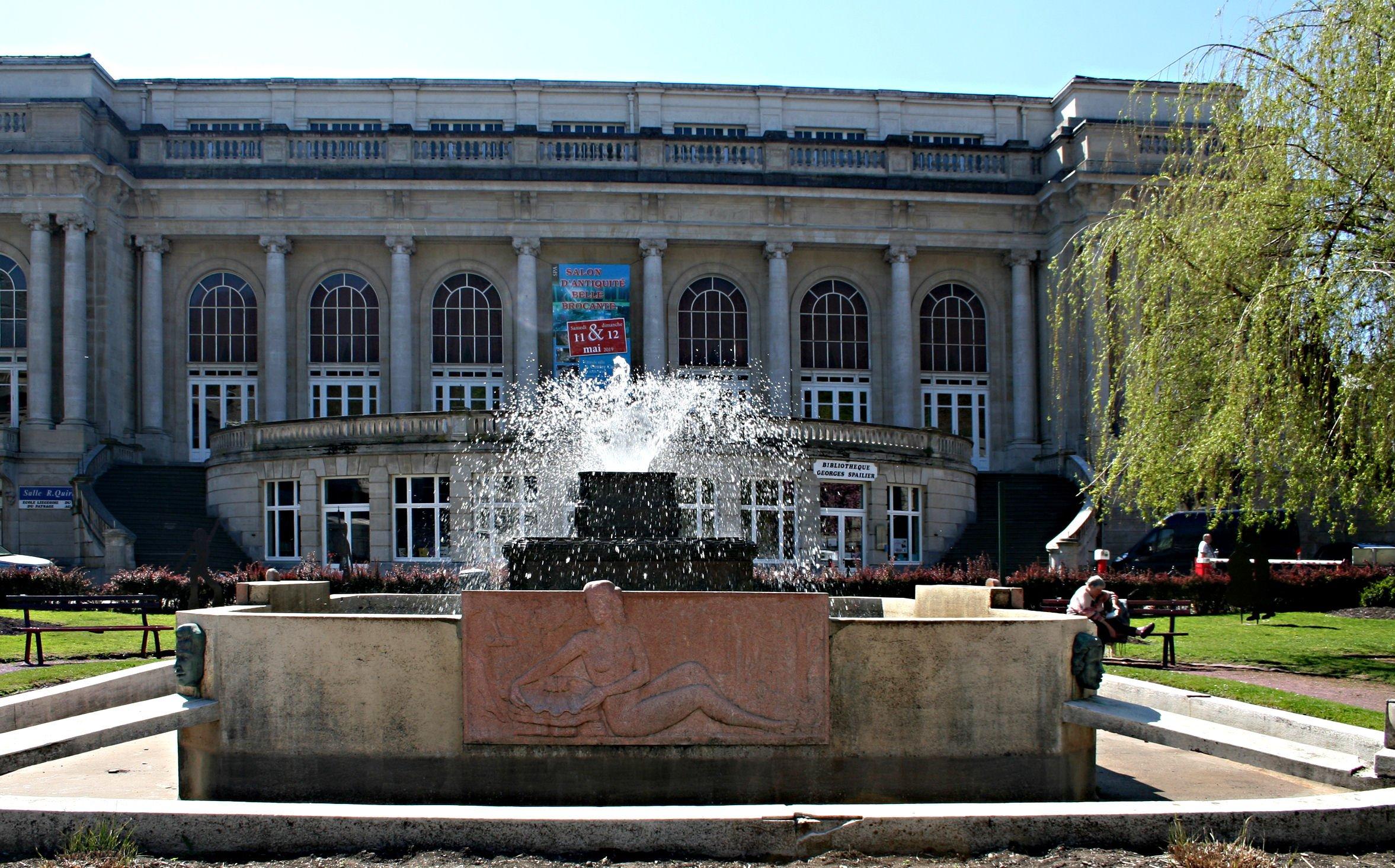 La Fontaine des jardins du Casino de Spa