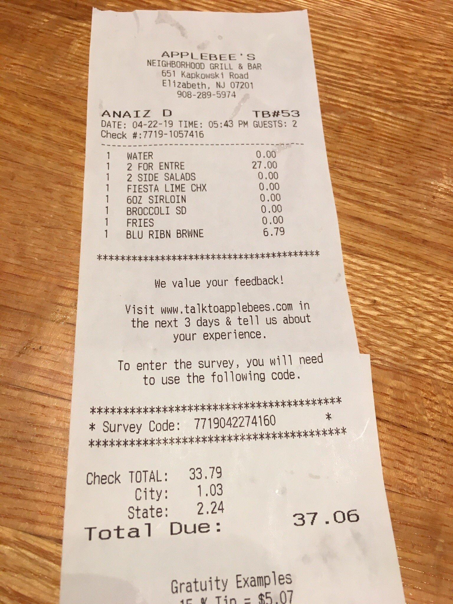 Applebee's Grill + Bar