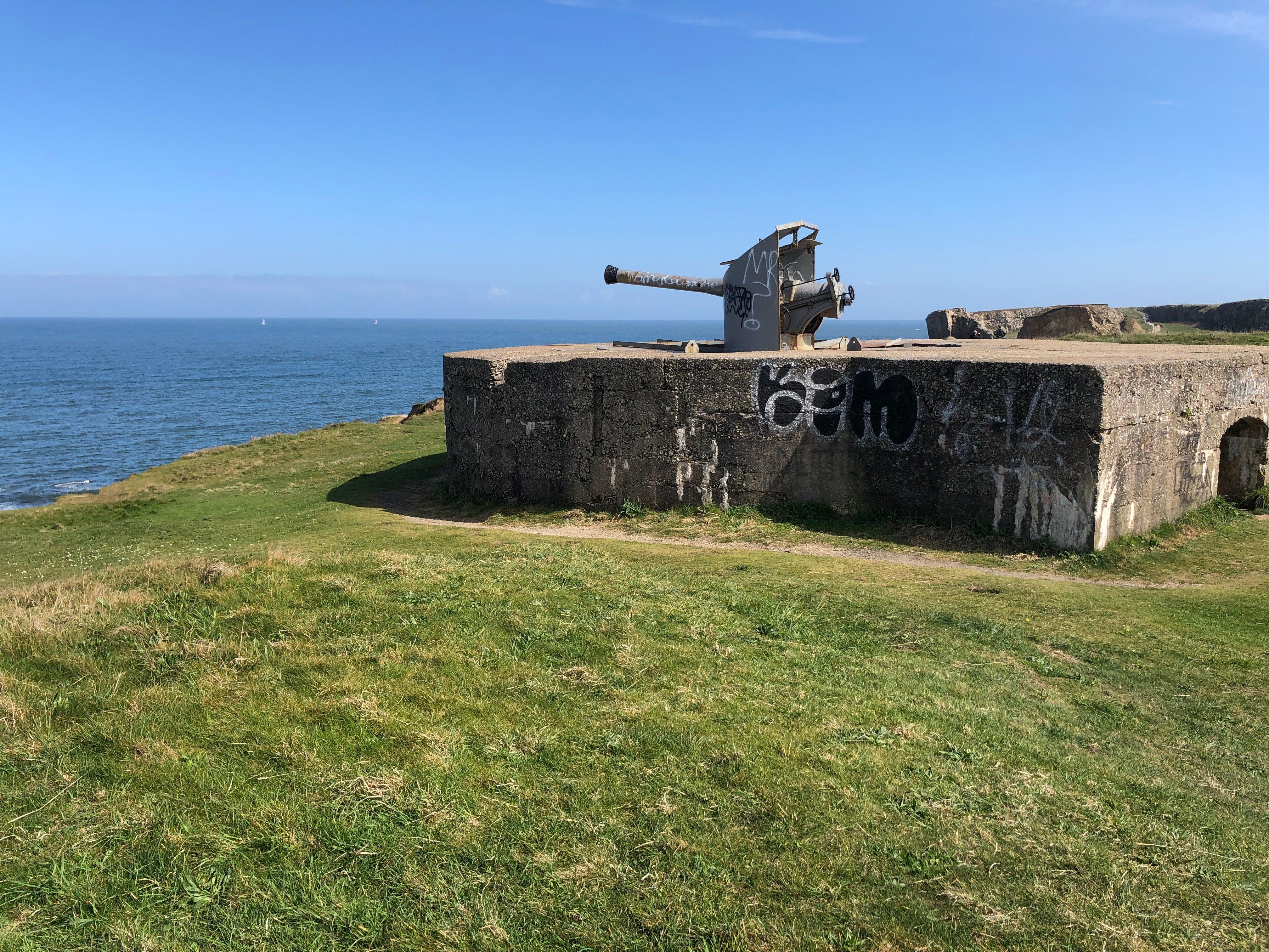 Trow Point Disappearing Gun