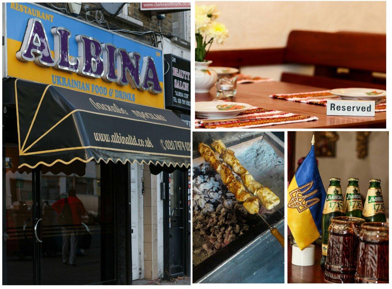 Ukrainian Restaurant 'Albina' London