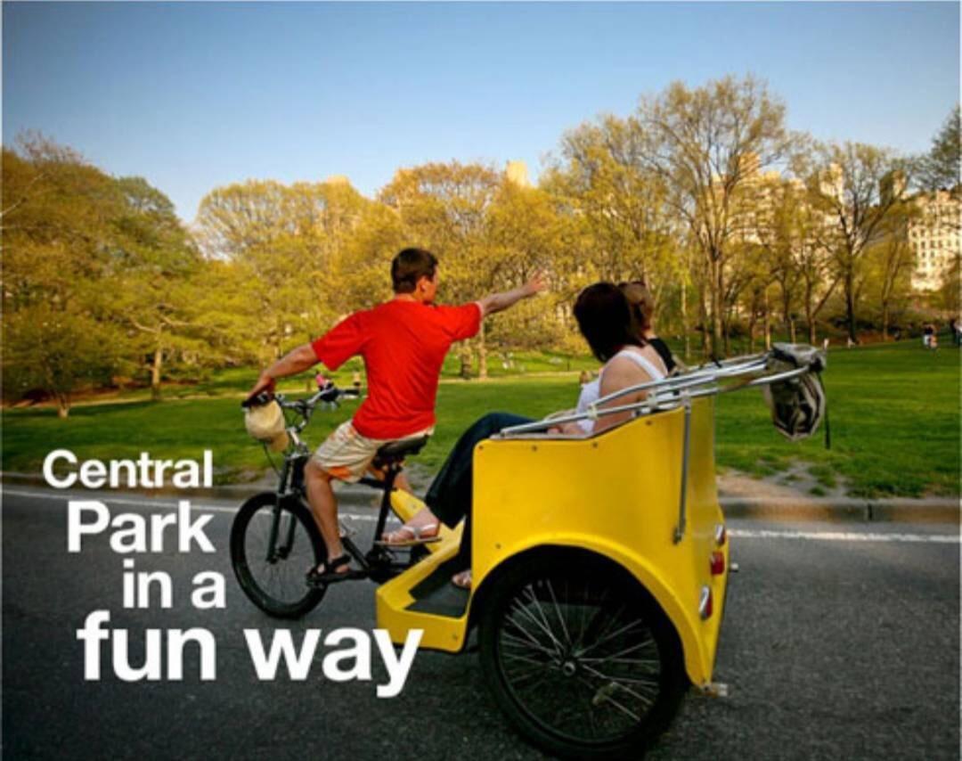 Official Central Park pedicab Tours