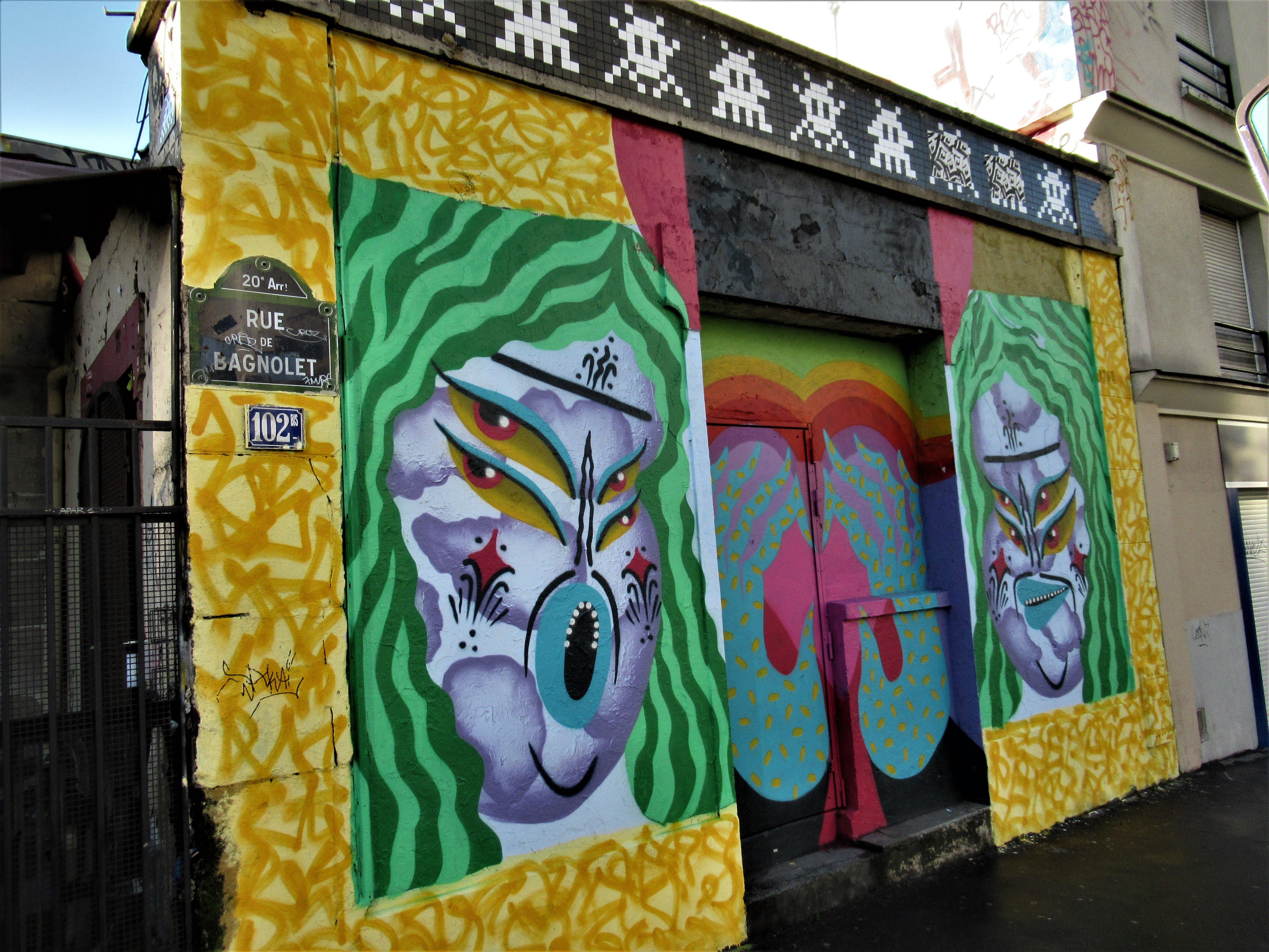 Fresque "Face à face"