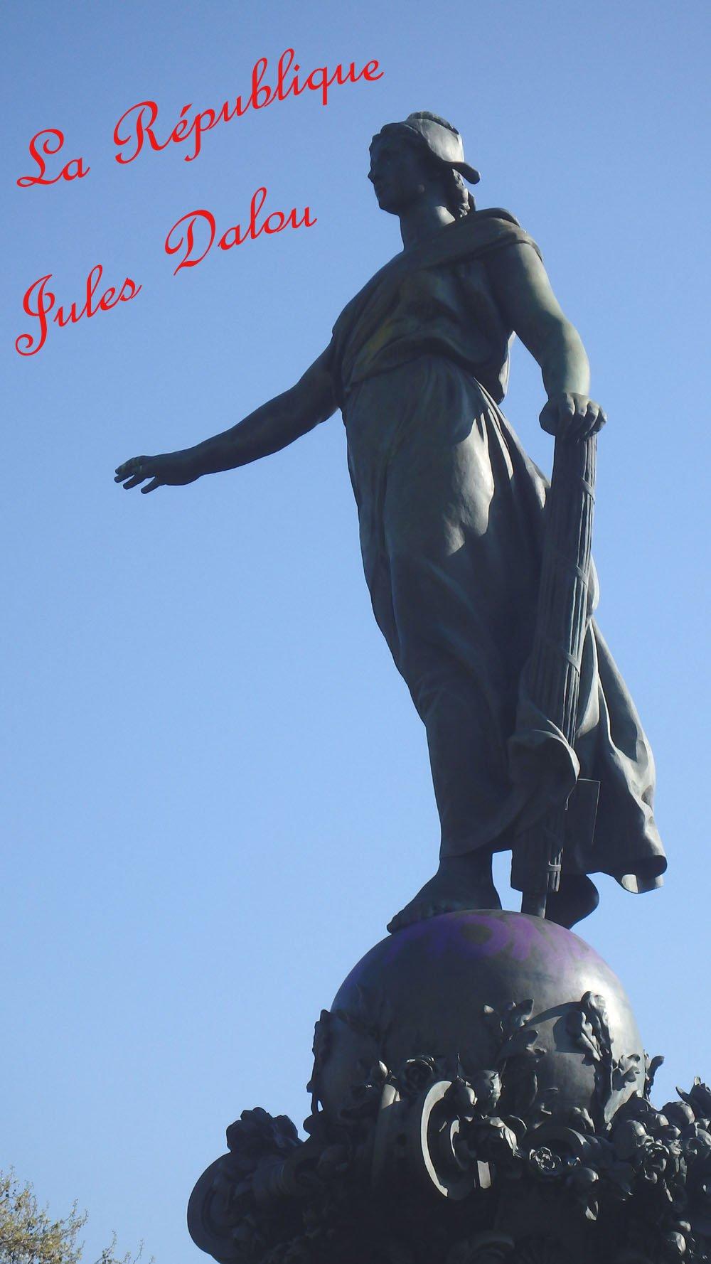 La sculpture "Le Triomphe de la République"