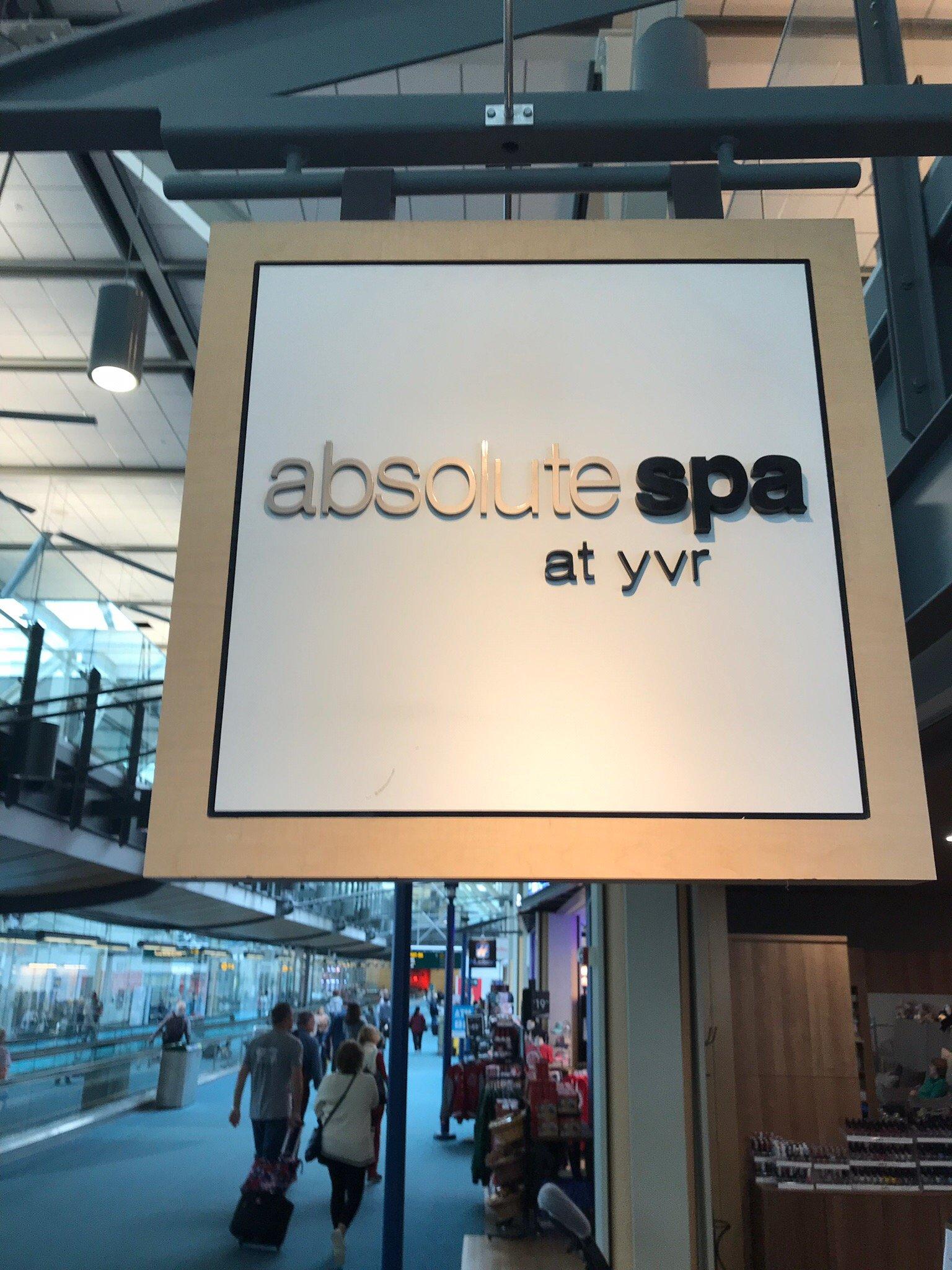 Absolute Spa at the Fairmont Vancouver Airport Hotel