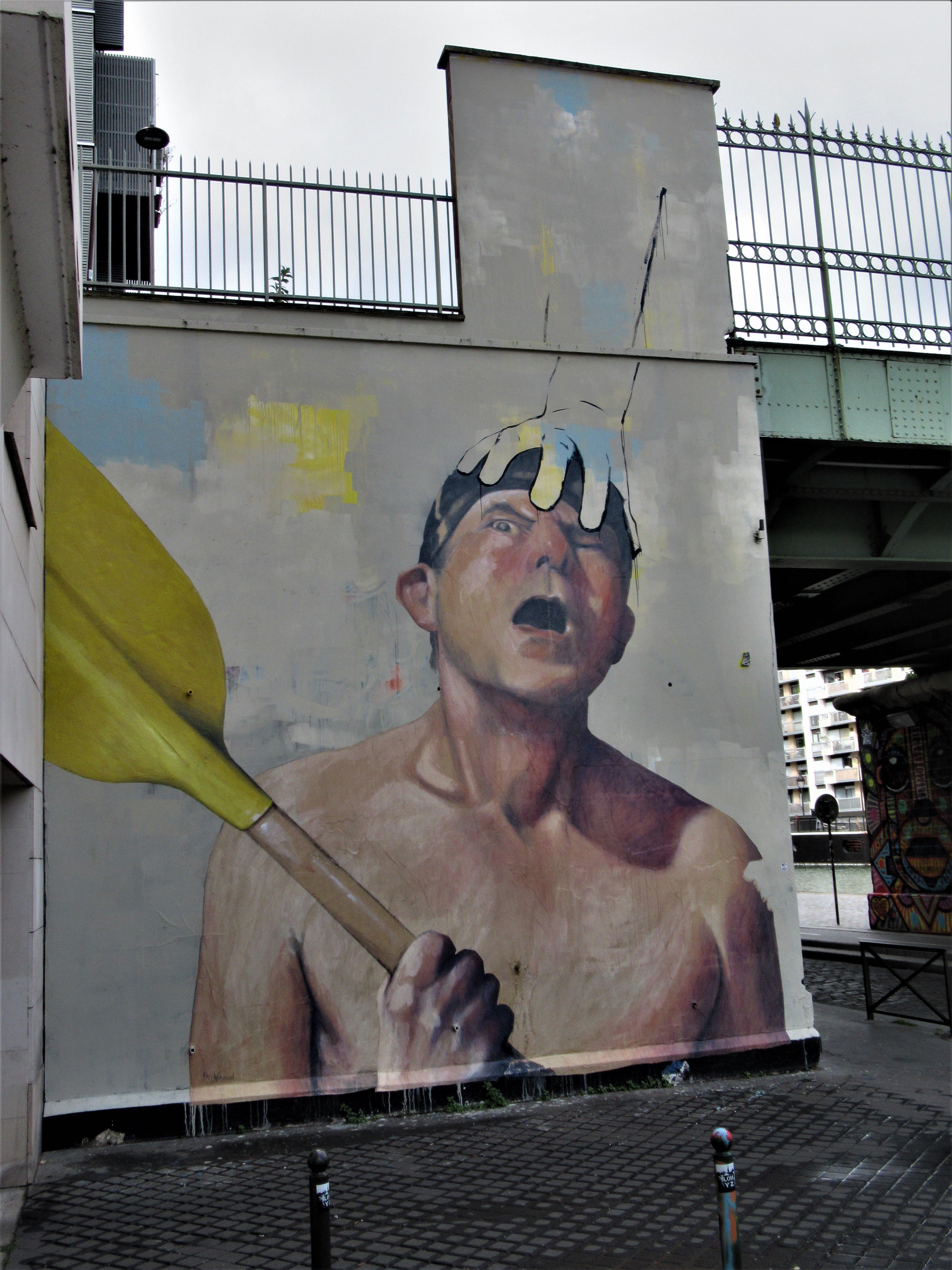 Fresque Festiwall Au Fil de l’Ourcq 2019 - Philippe Hérard