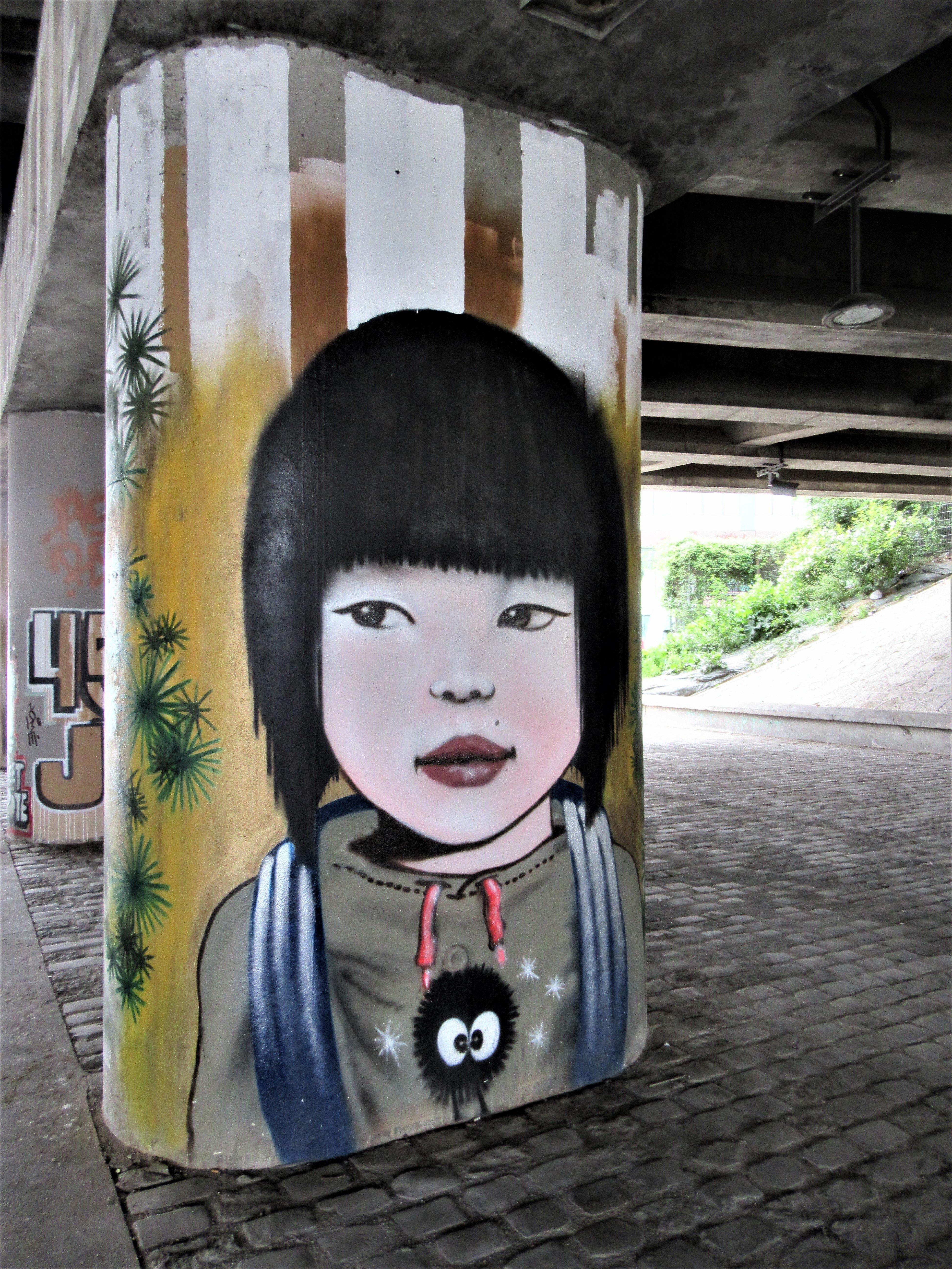 Fresque "Galerie de portraits-6"