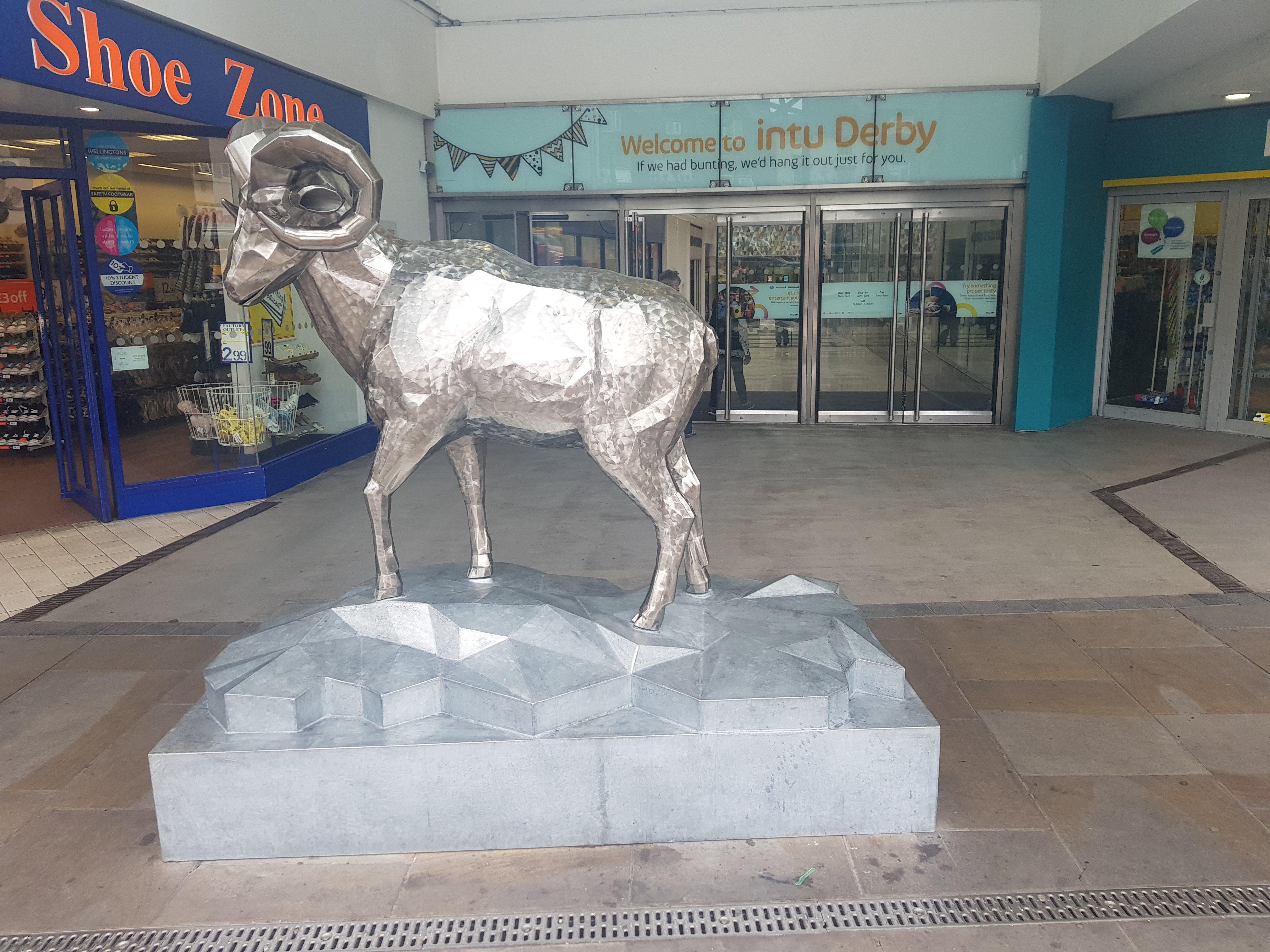 The Derby Ram Statue
