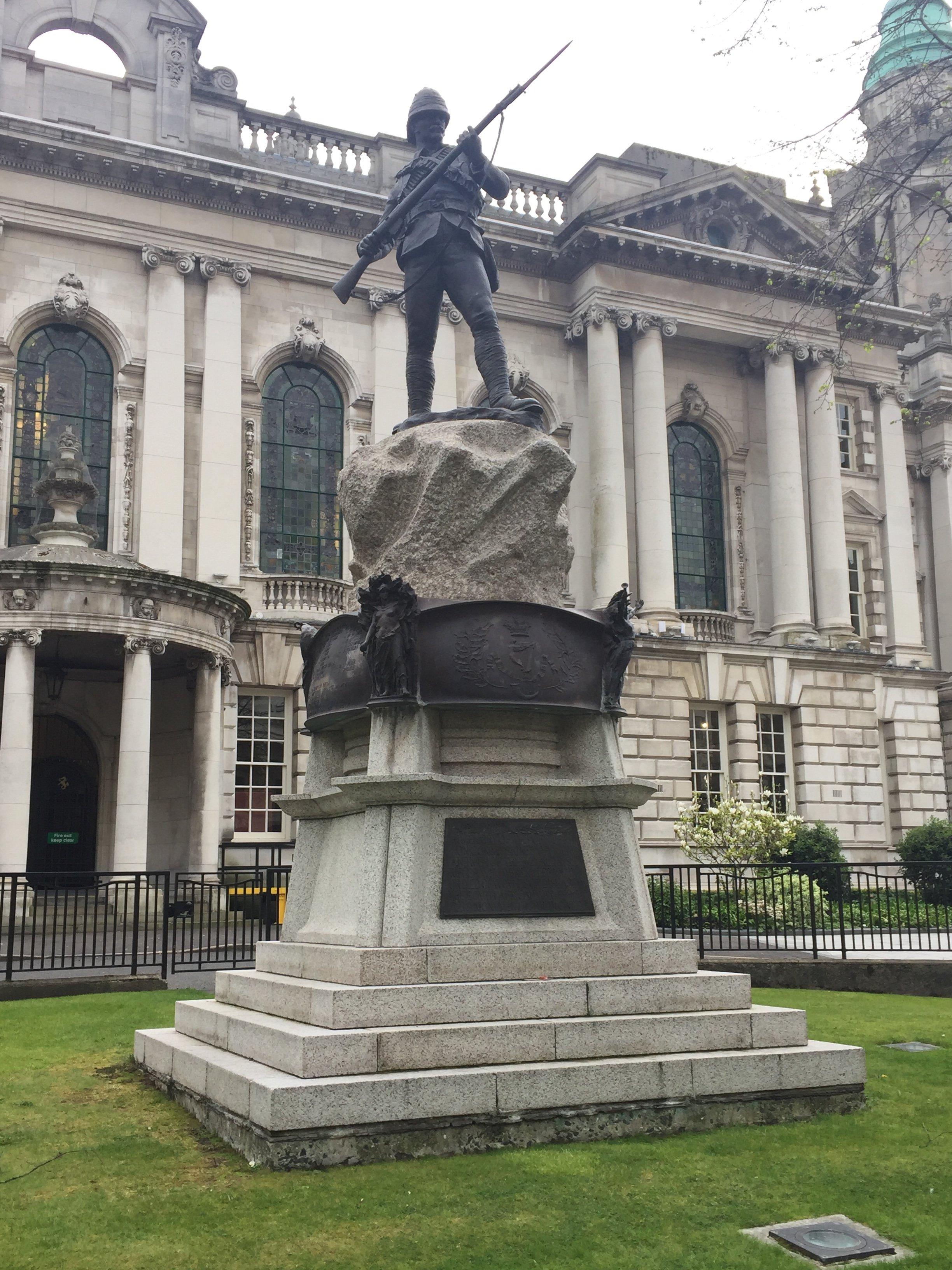 Boer War Memorial Royal Irish Rifles