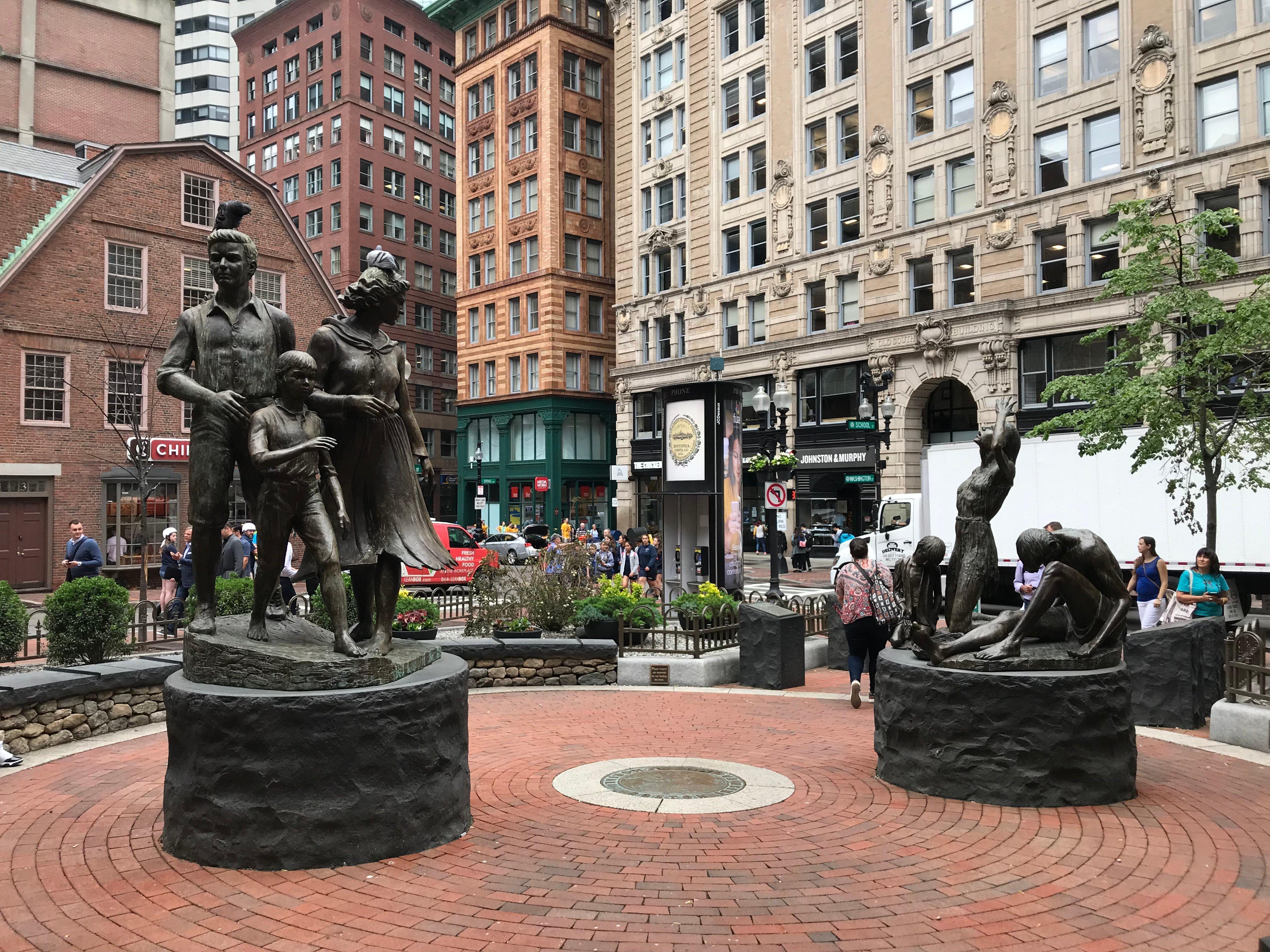 Boston Irish Famine Memorial