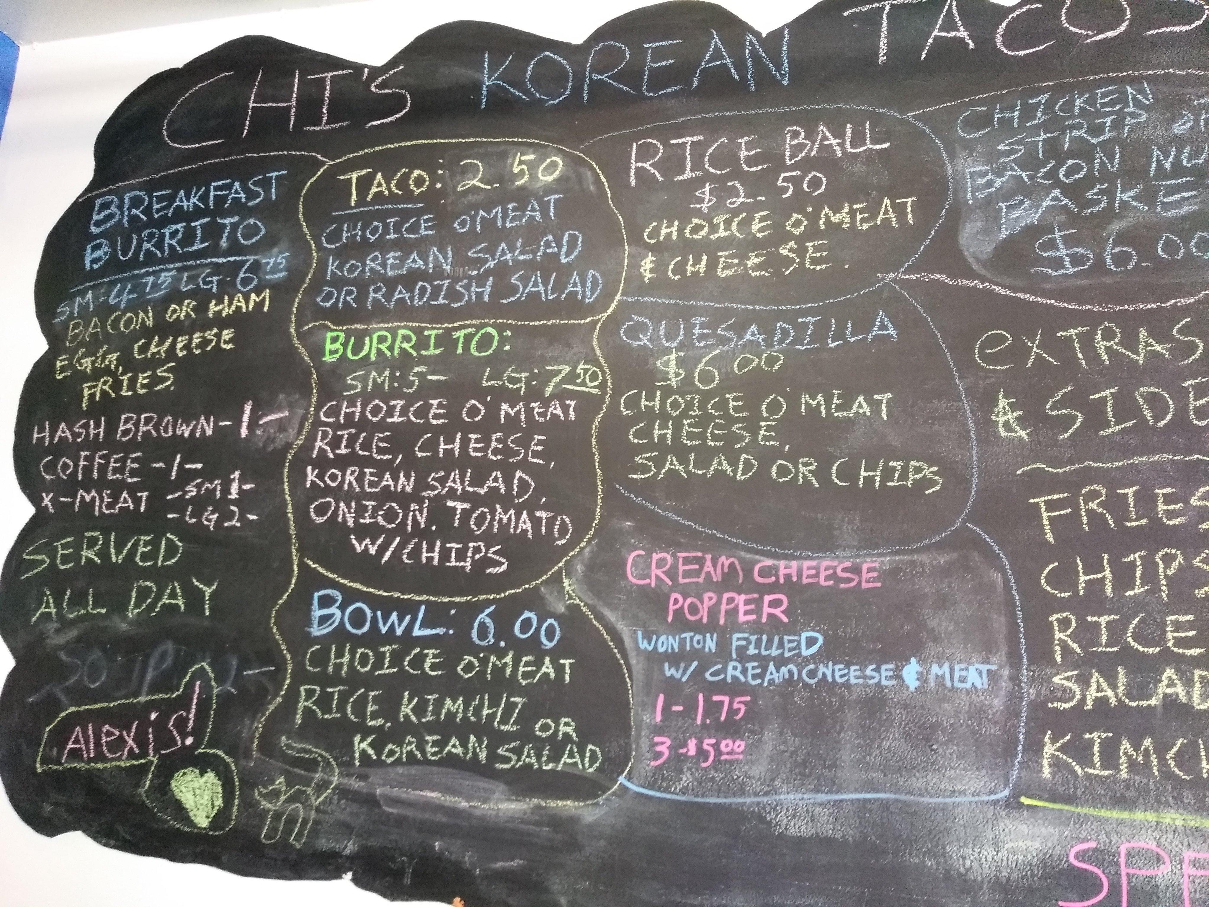 Chi's Korean Tacos