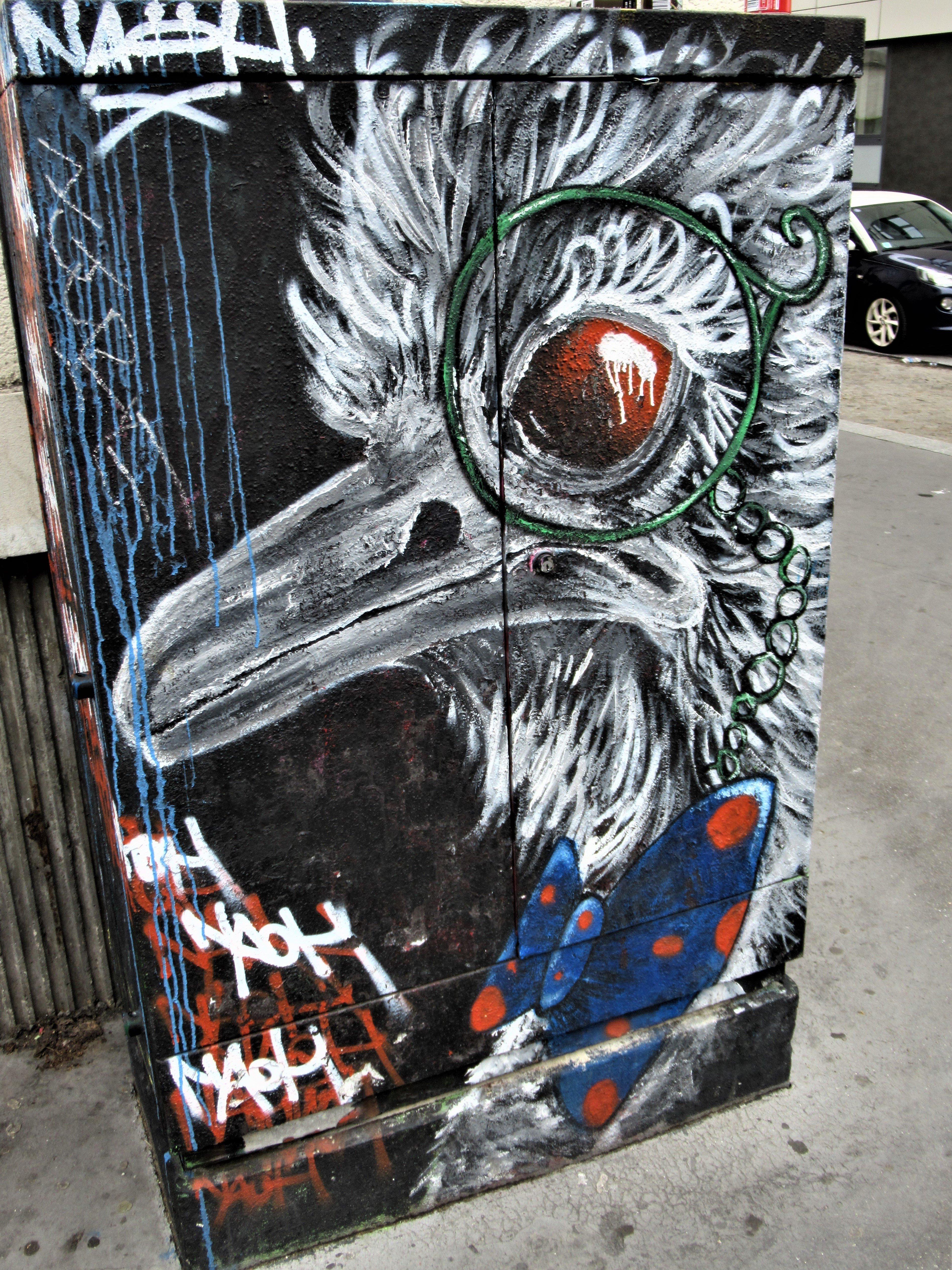 Fresque "Autruches folies-8"