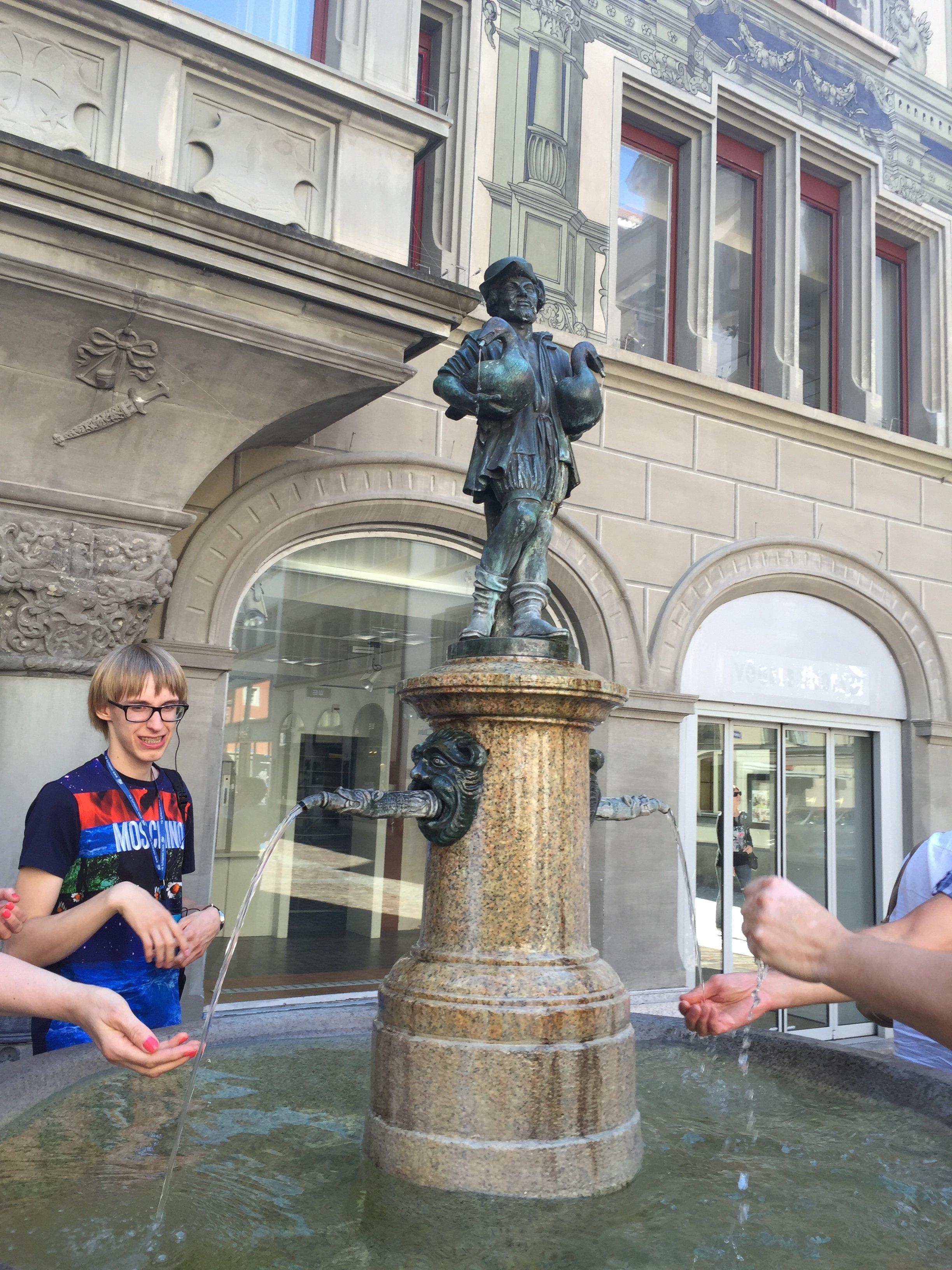 Gänsemännchenbrunnen
