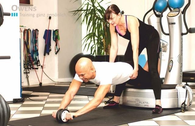 Owens - Training ganz personlich