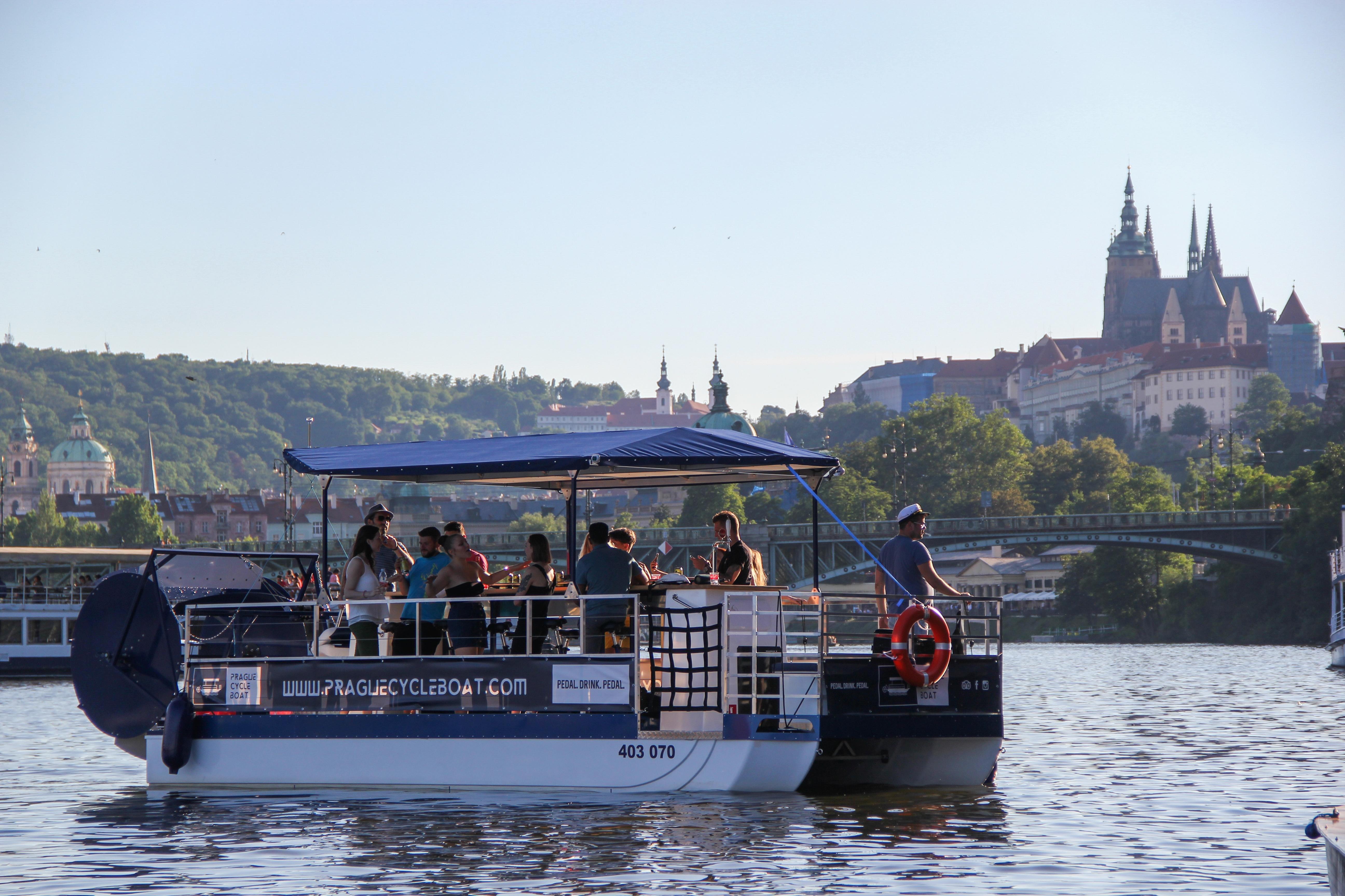 Prague Cycle Boat
