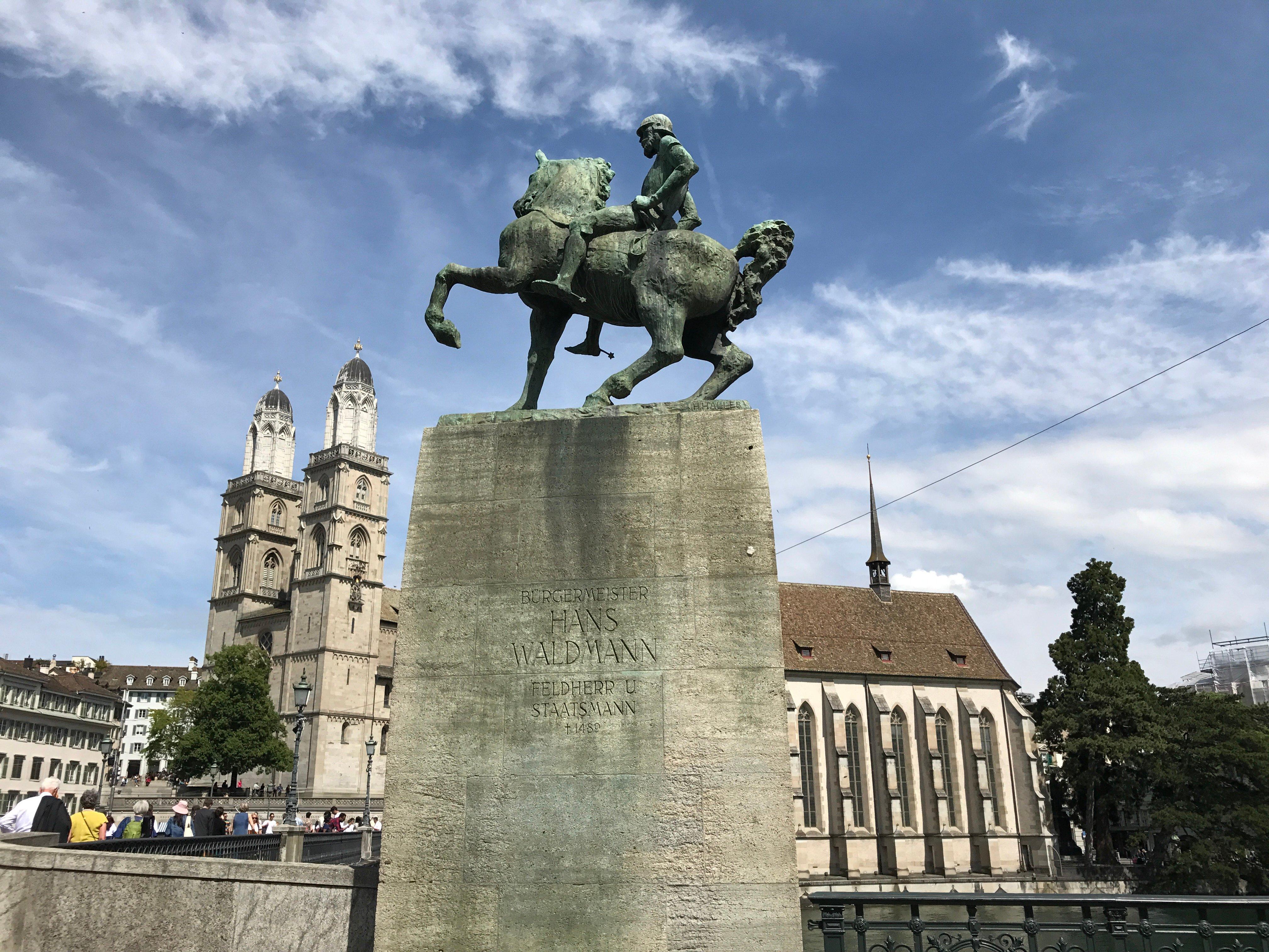 Hans Waldmann Statue
