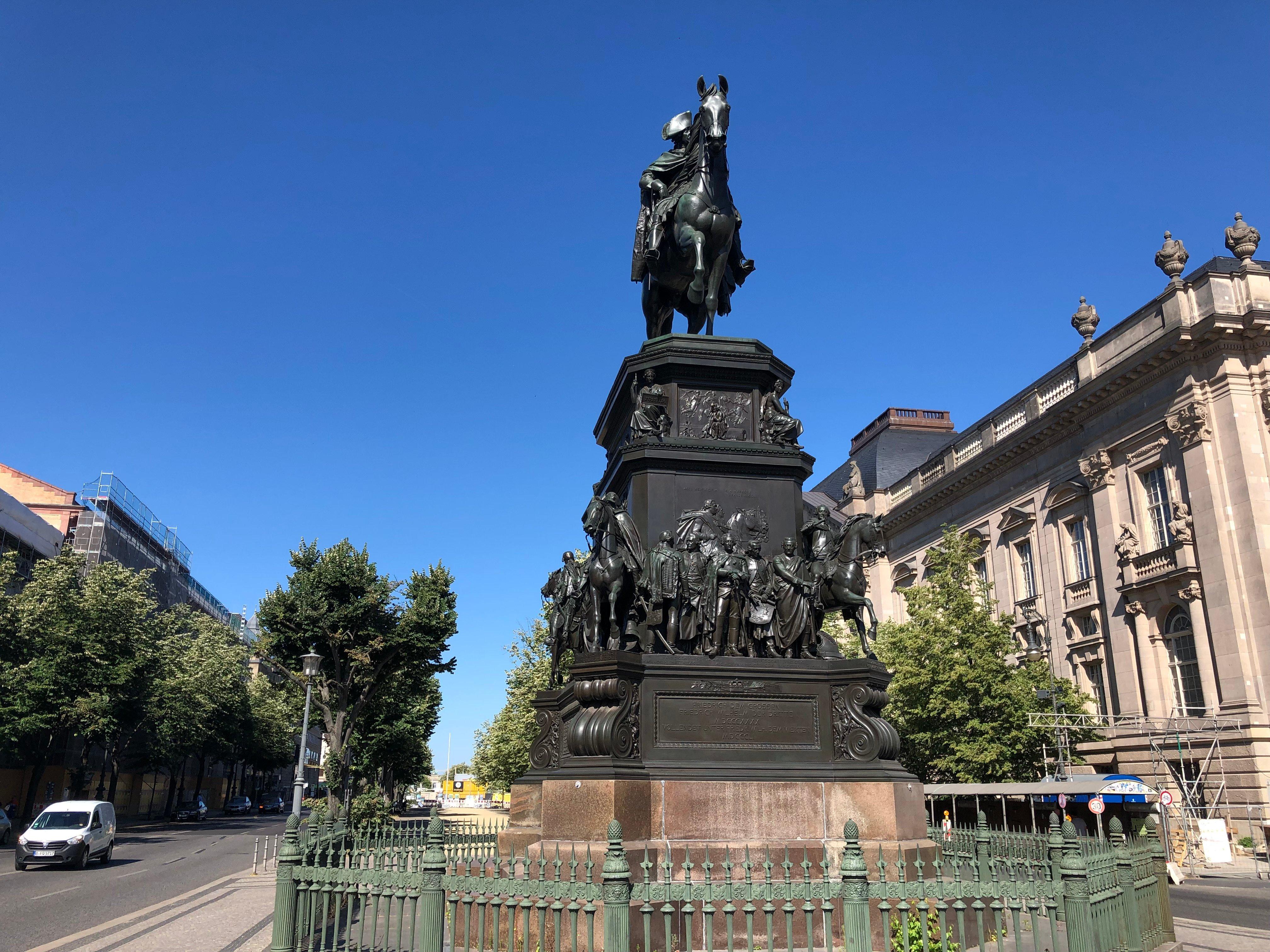 Reiterstandbild König Friedrich II von Preußen