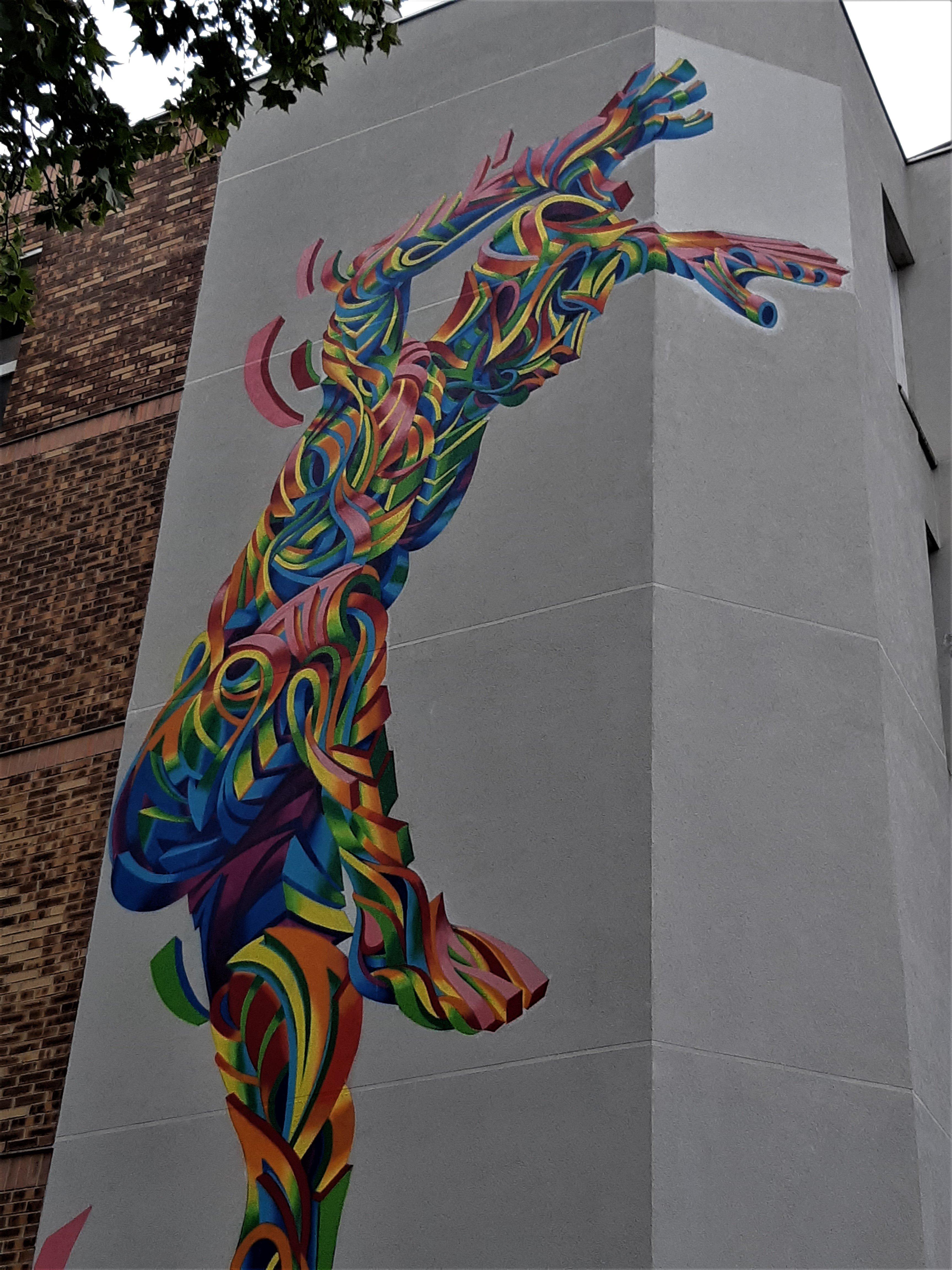 Fresque "Le danseur"