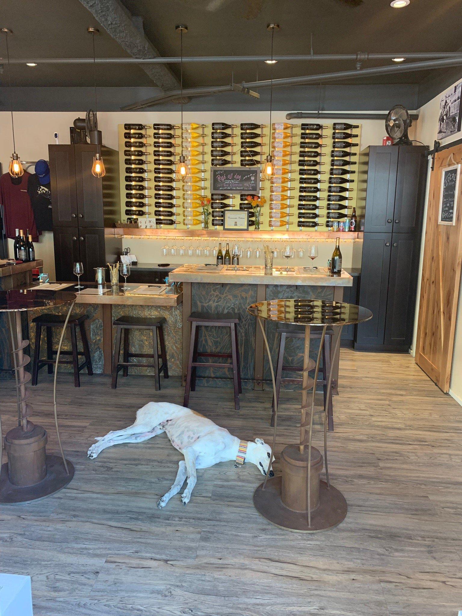 Comanche Cellars Wine Room