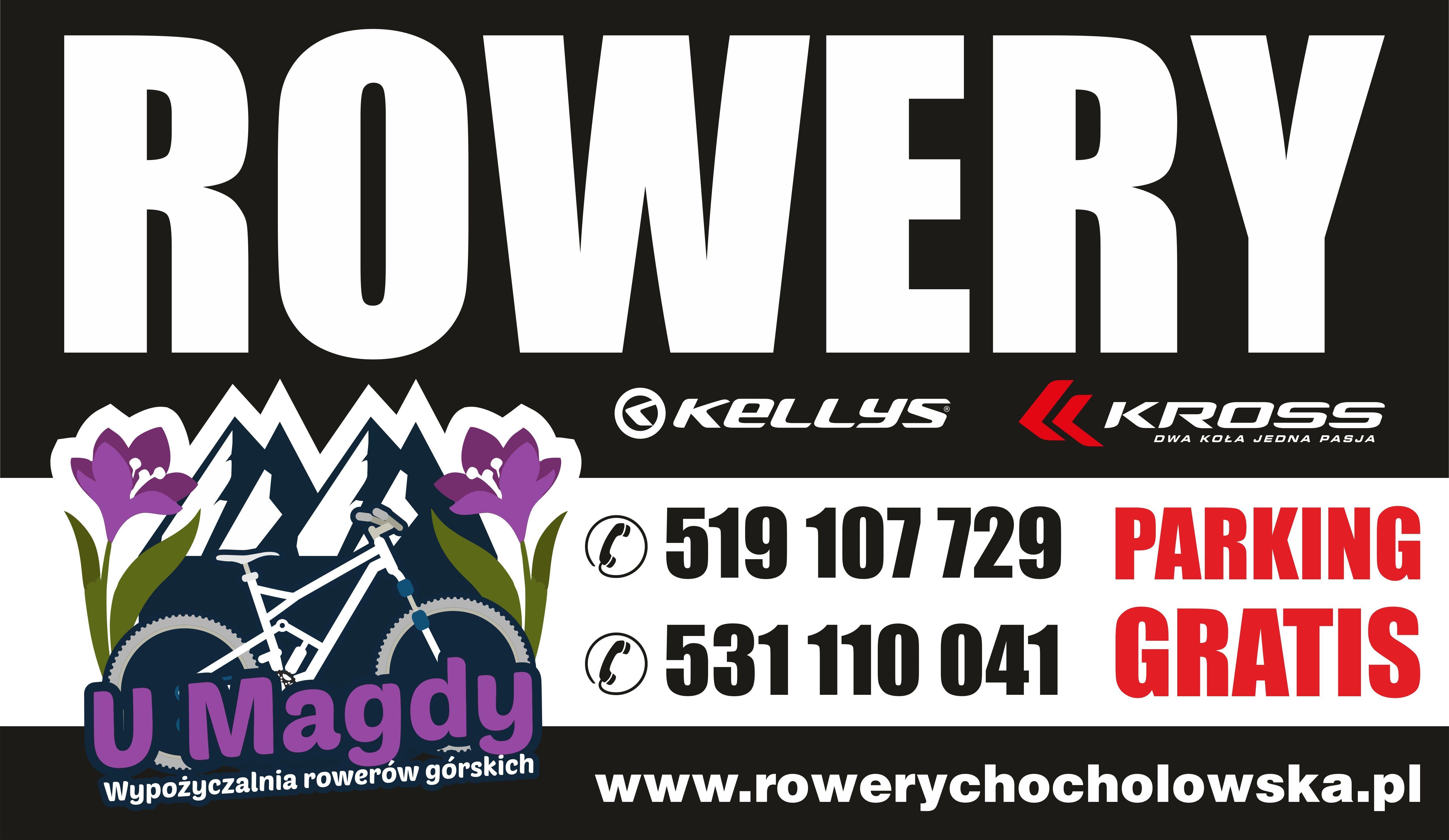 Wypozyczalnia rowerow u Magdy