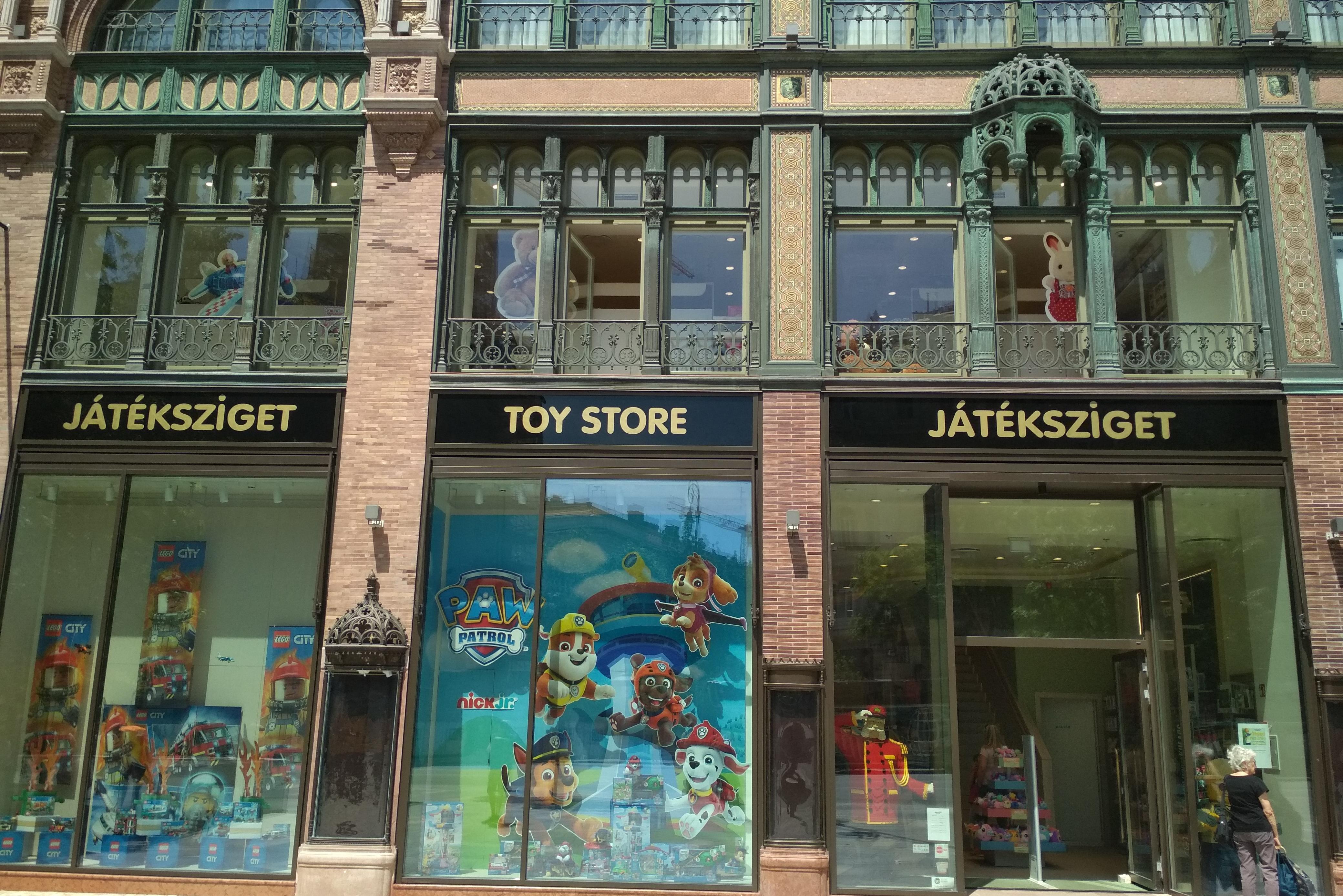 Játéksziget Toy Store Párisi Udvar