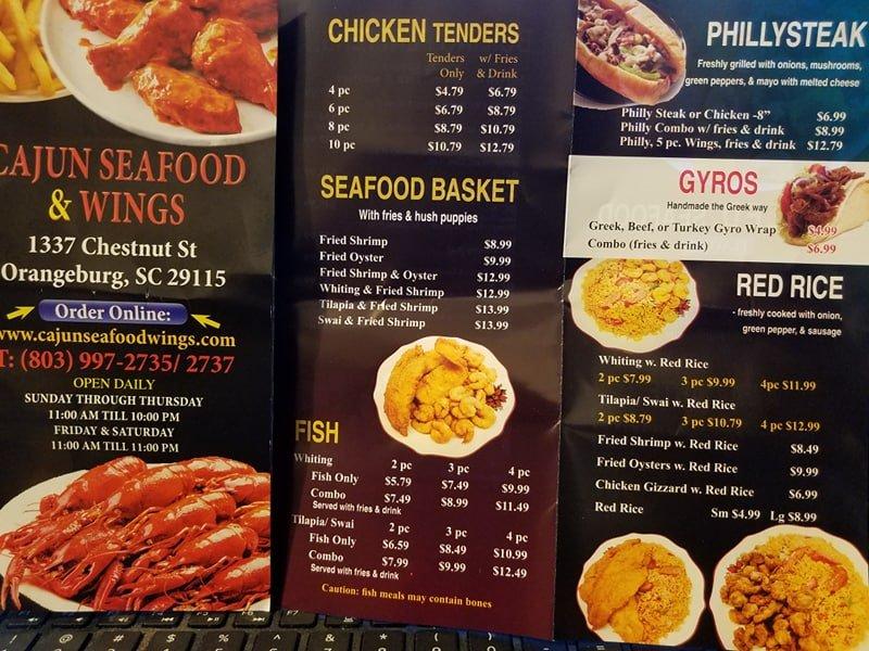 Cajun Seafood & Wings
