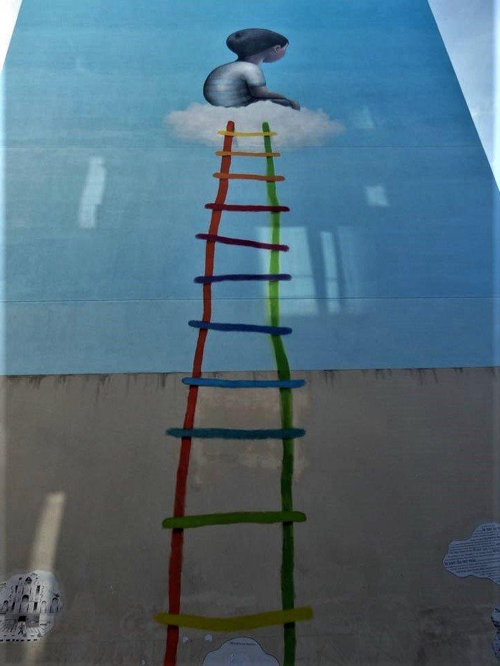 Fresque "The Ladder"