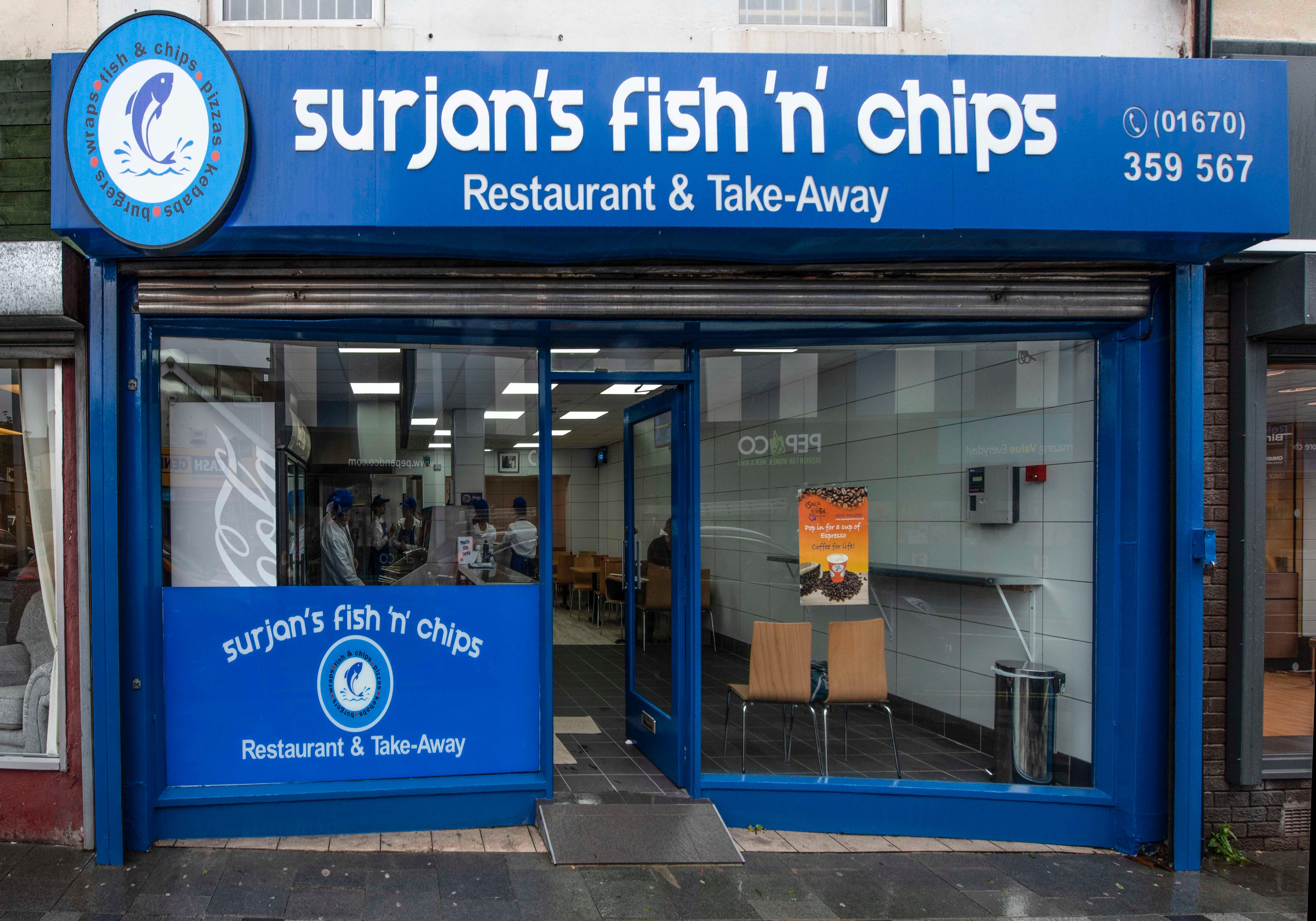 Surjan's Fish and Chips Restaurant and Takeaway