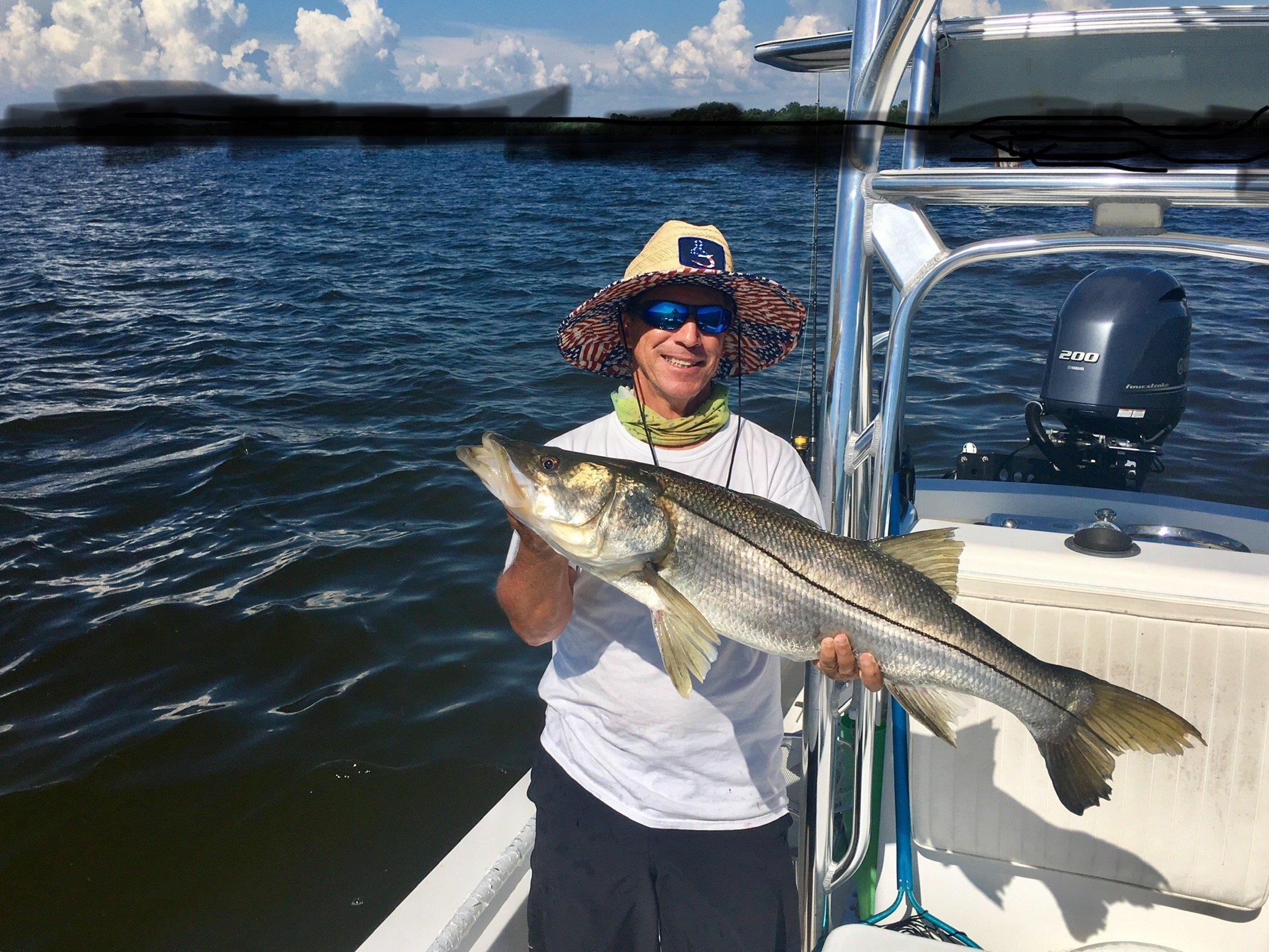 Capt. Rick Gross with Fishy Business