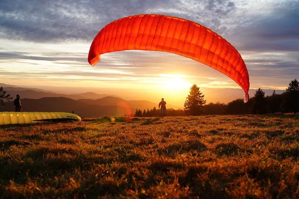 Mein Gleitschirmflug