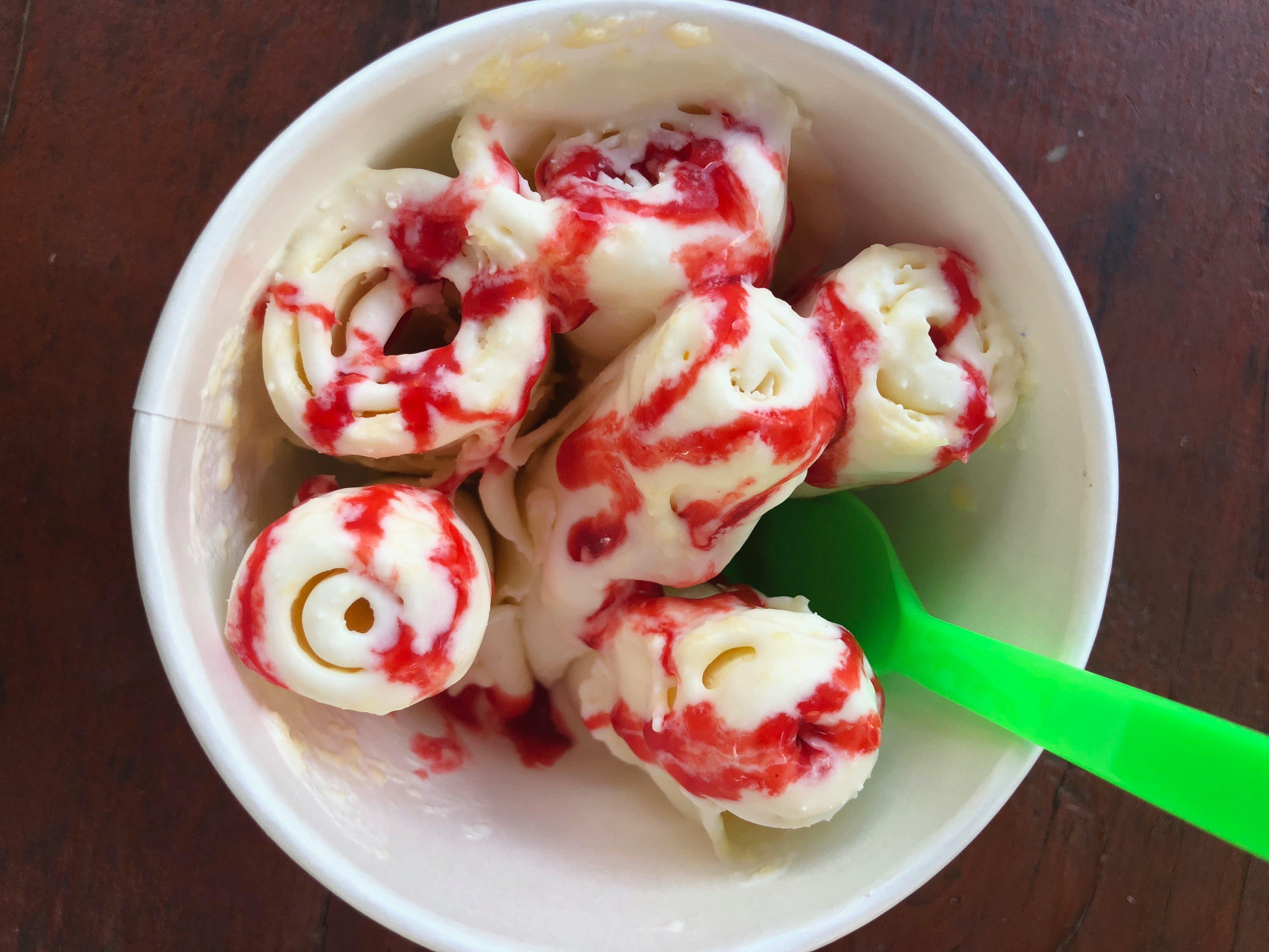 Ice Cream Rolls Hawaii