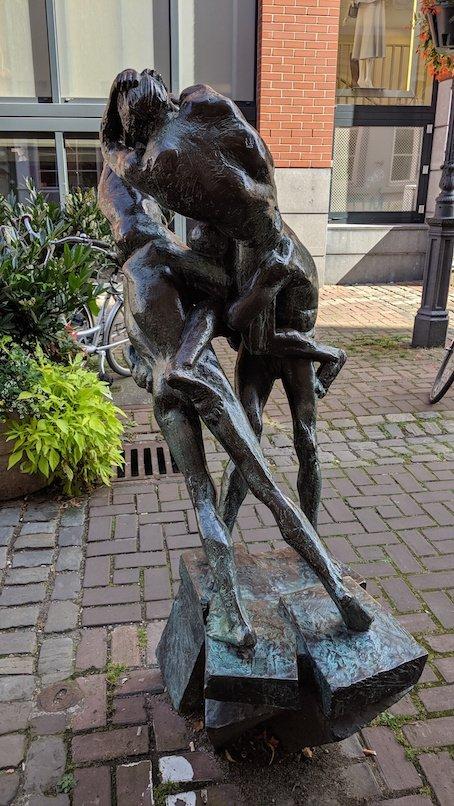 Reiterspiele Skulptur