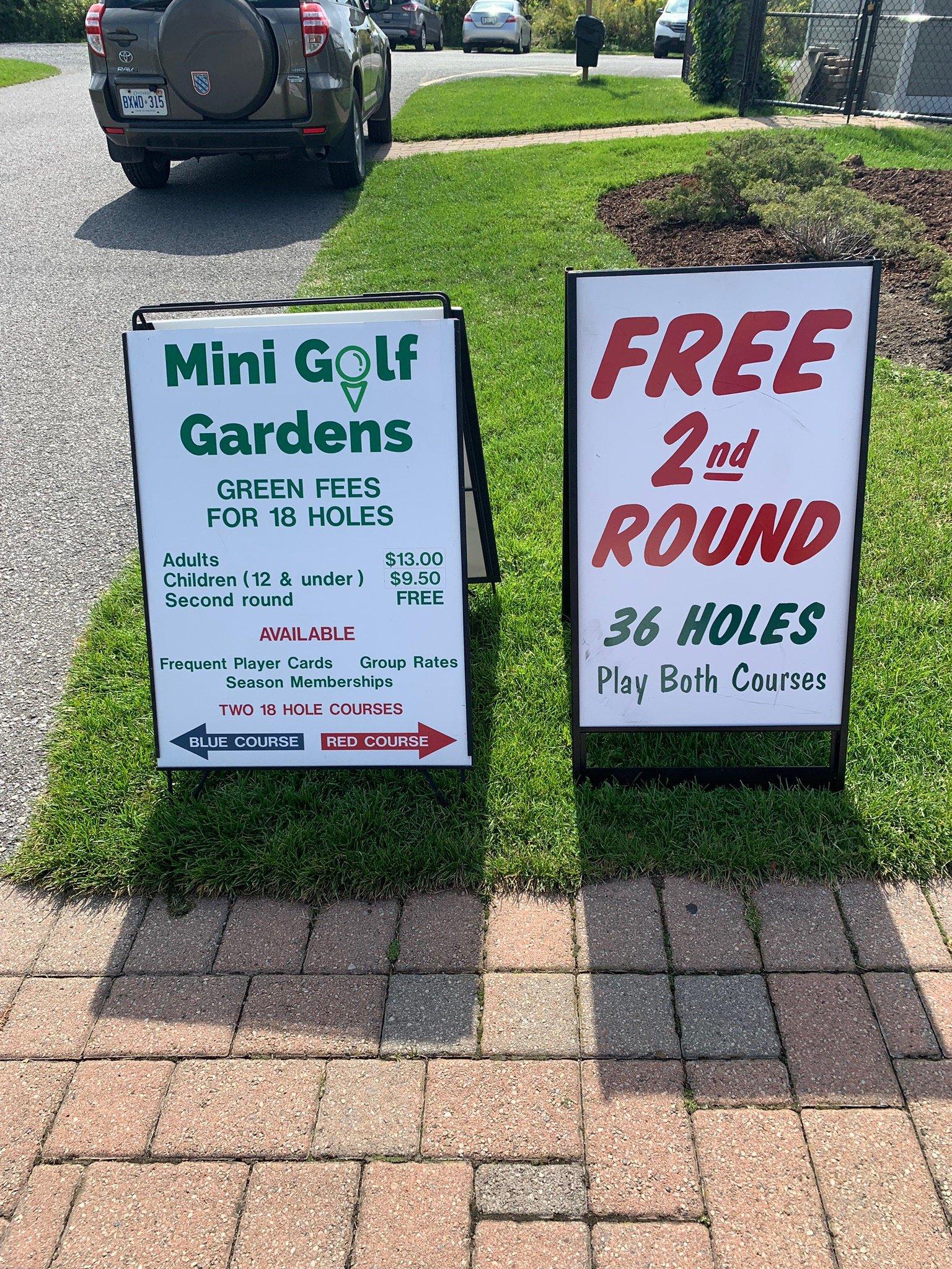 Mini Golf Gardens