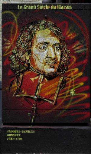 Fresque " Jacques-Bénigne Bossuet"