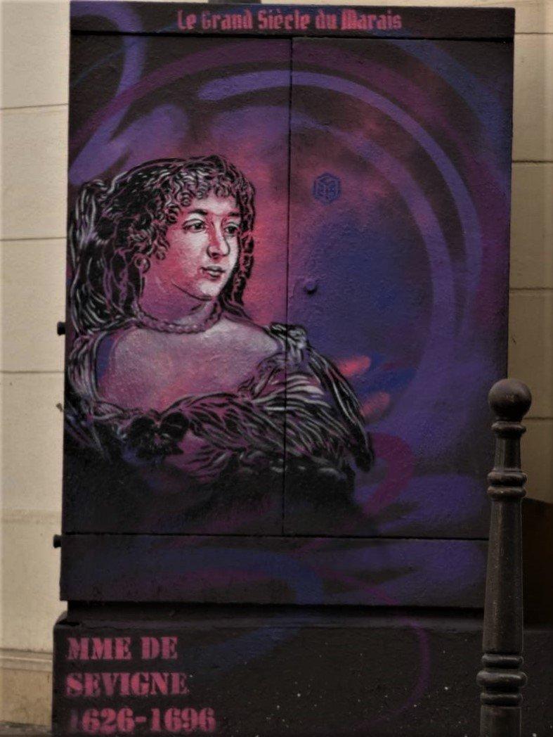 Fresque "Mme de Sévigné"