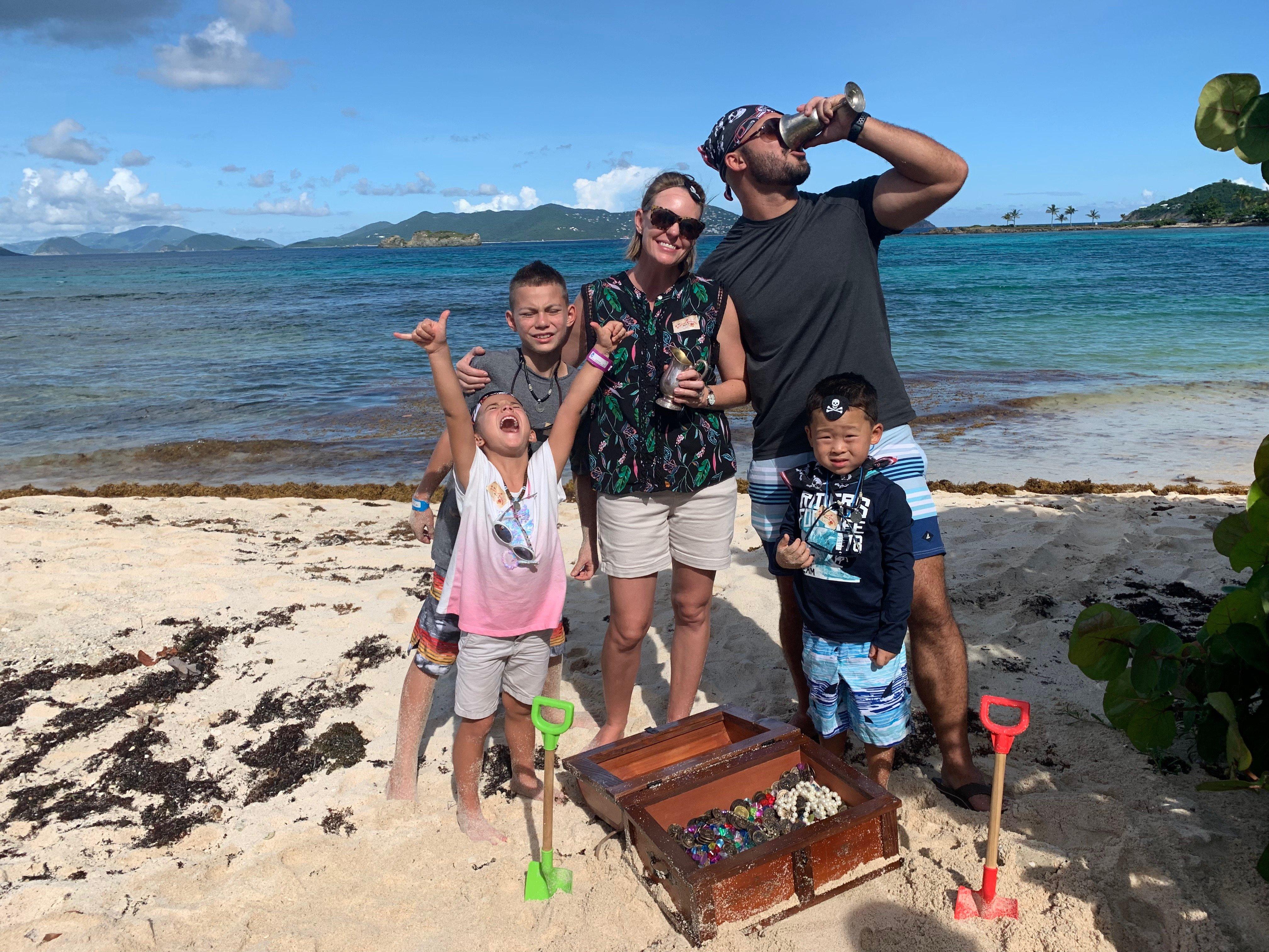 The Tropical Treasure Hunt