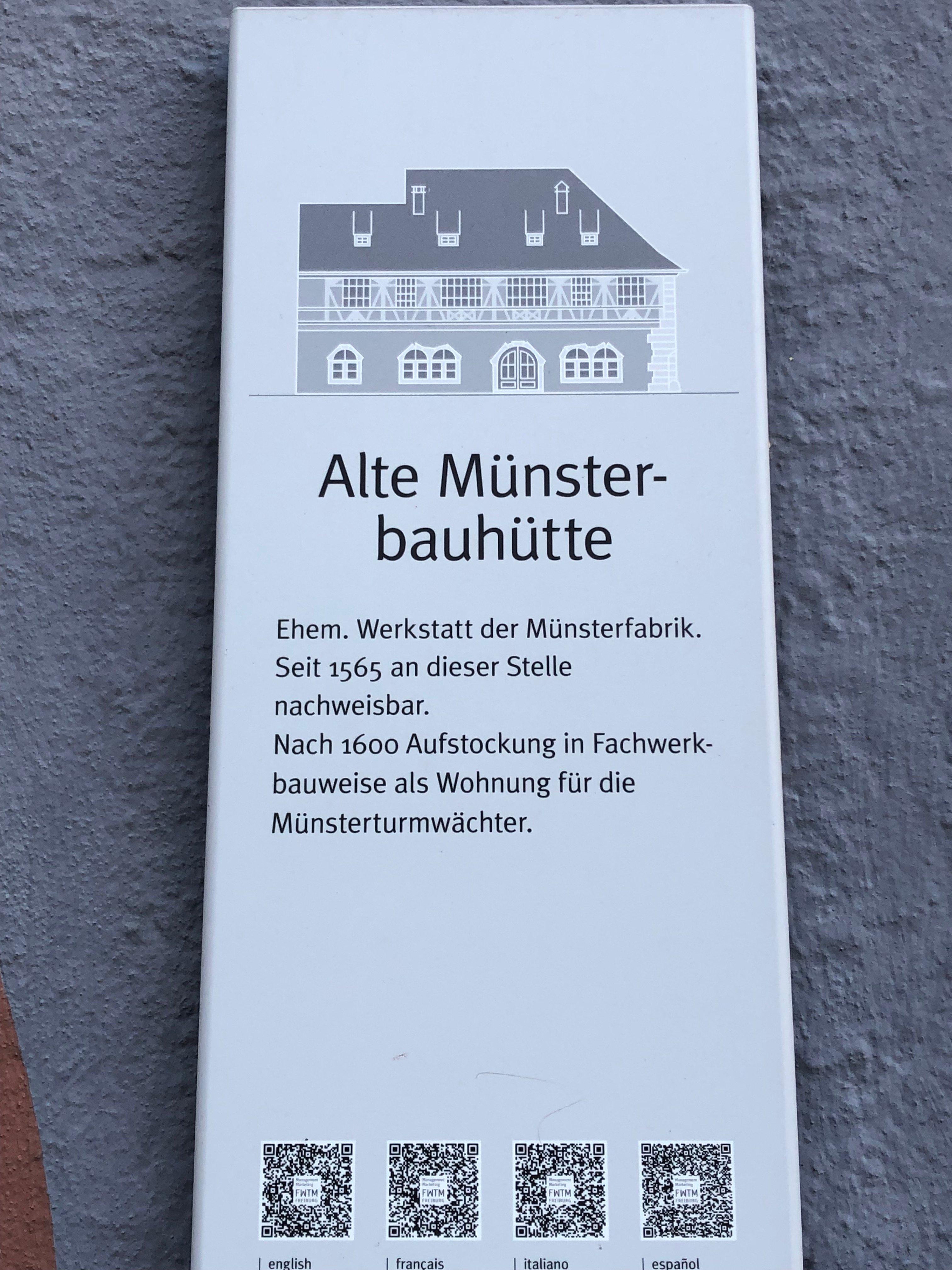 Alte Münsterbauhütte