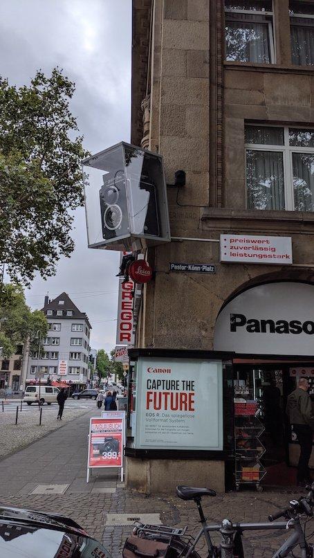 Vintage Camera Sculpture