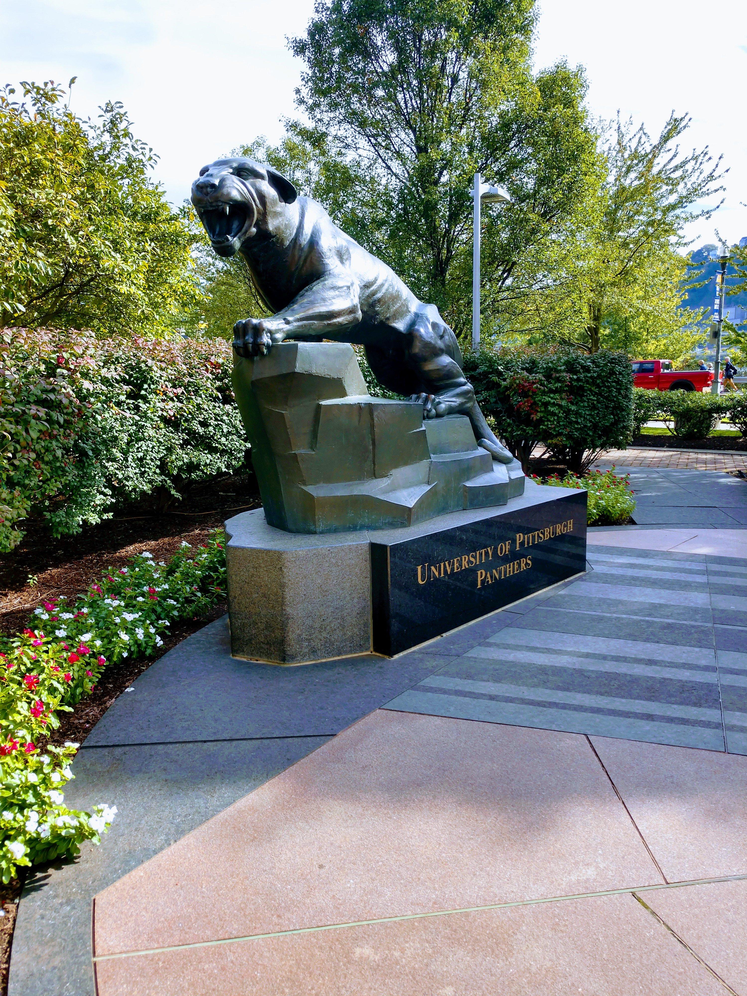 Pittsburgh Panther Statue at Heinz Field